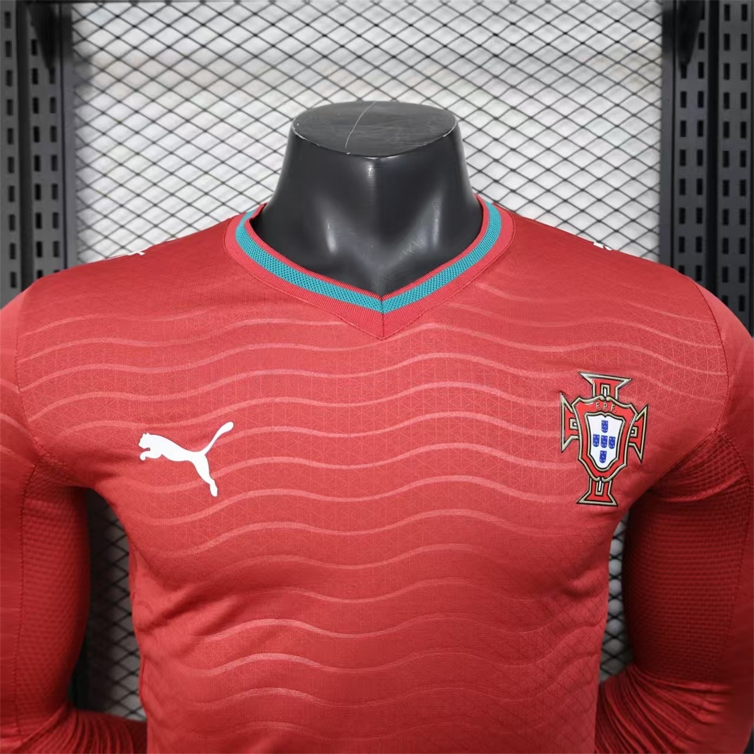 Portugal 2026 Home Long Sleeves Jersey - Player Version - UnitedFutballJersey