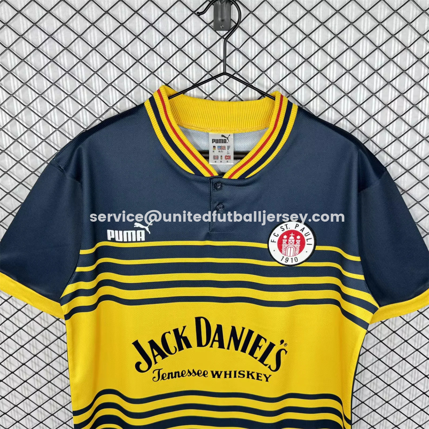 Retro St. Pauli 1997-98 Away Jersey - UnitedFutballJersey