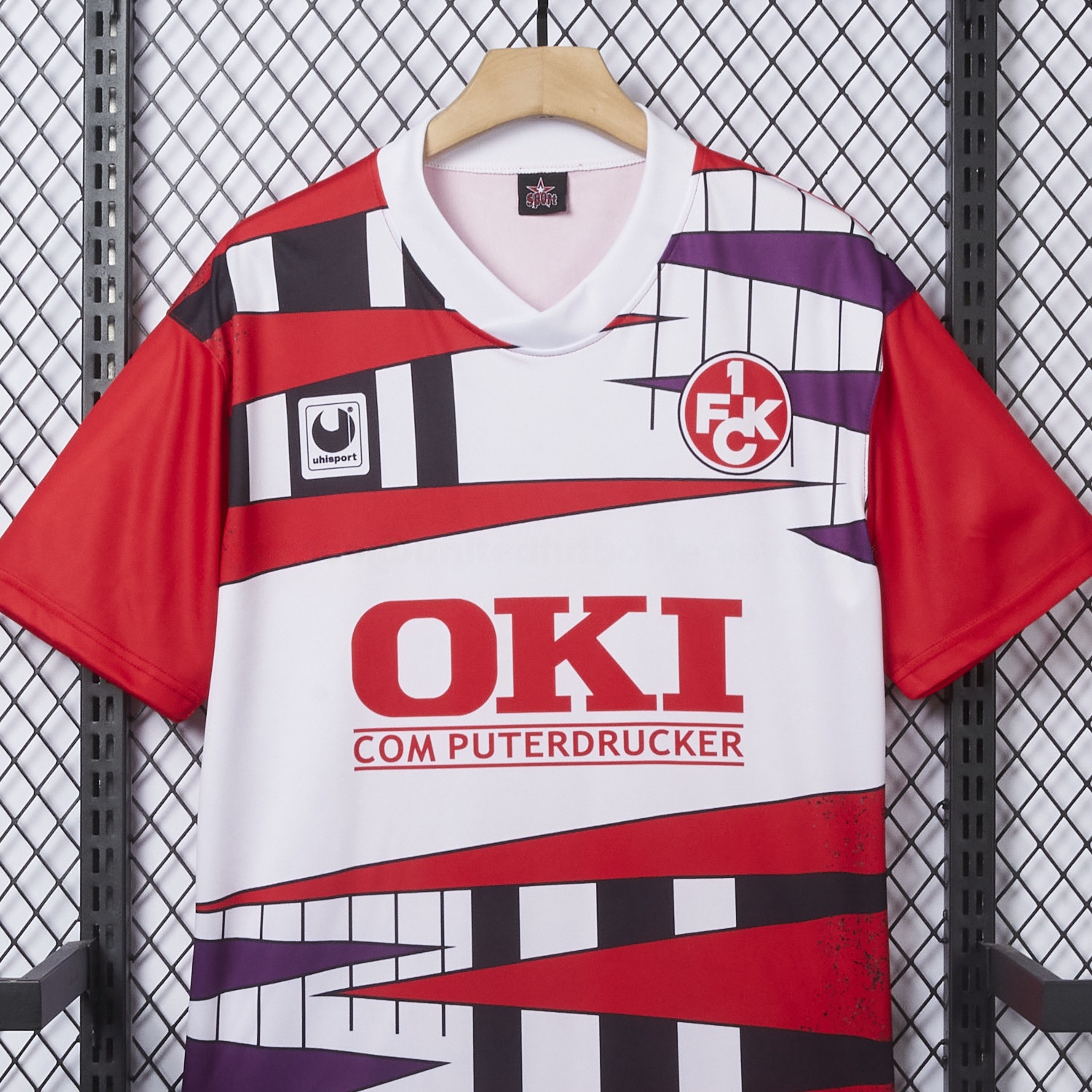 Retro Kaiserslautern 1991-92 Home Jersey - Fans Version - UnitedFutballJersey