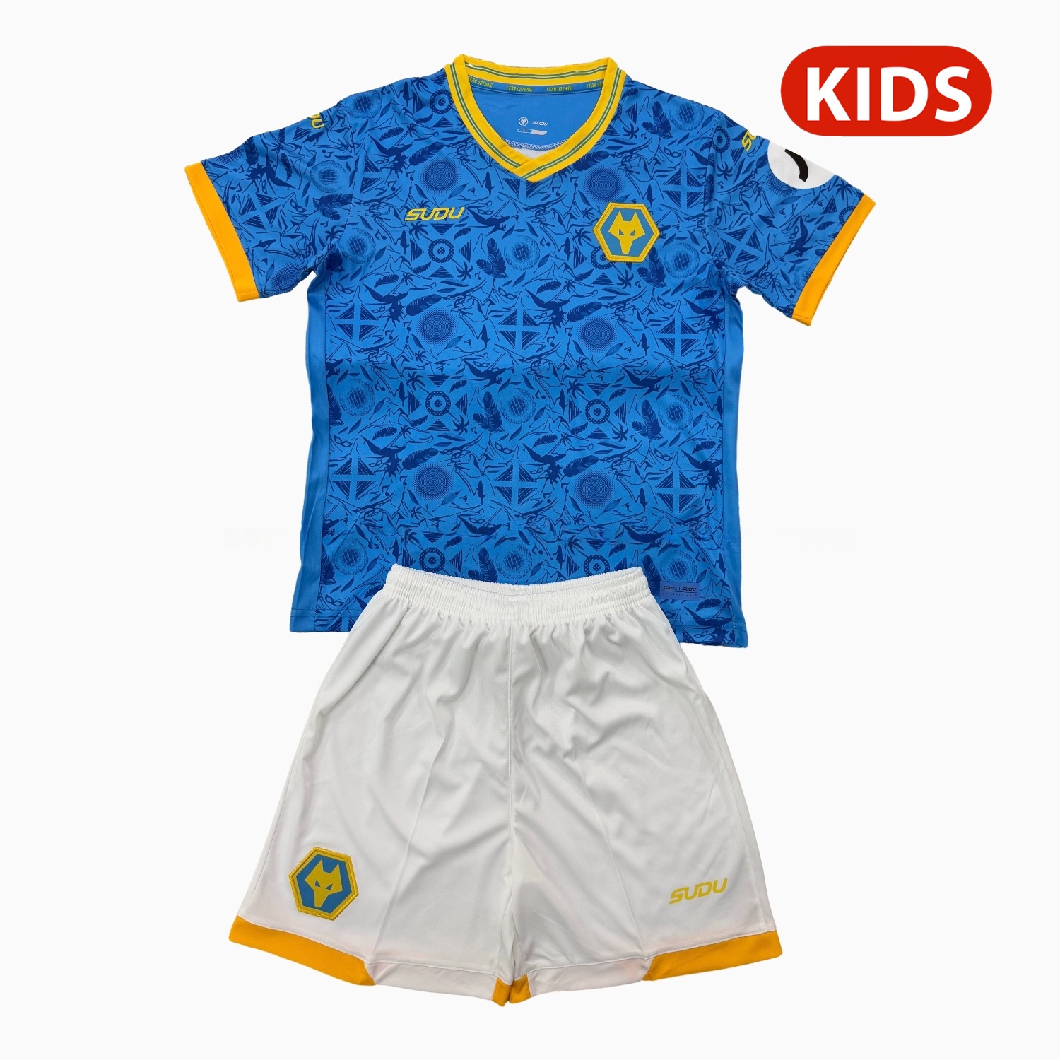 Wolverhampton Wanderers Wolves 25-26 Third Kids Kit - UnitedFutballJersey