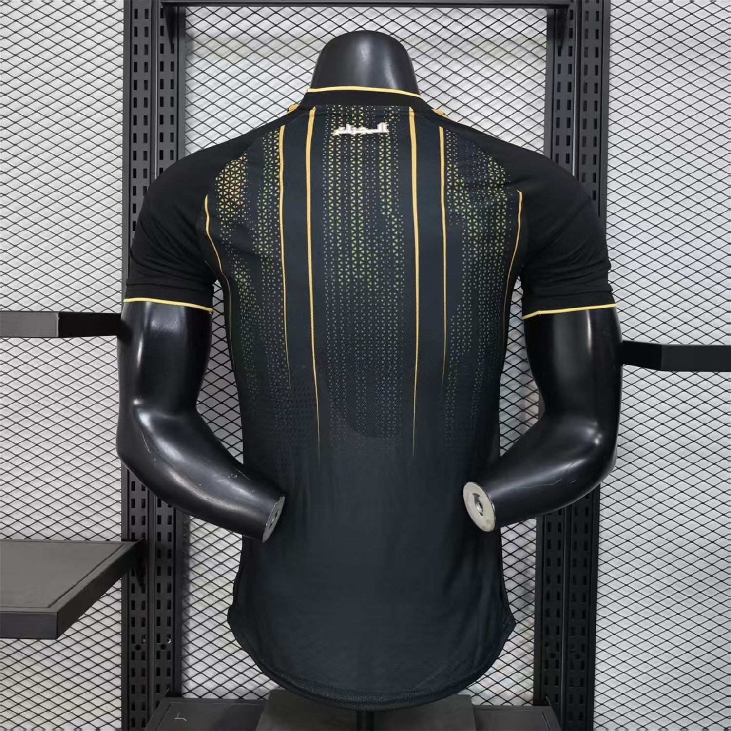 Algeria 2026 Black And Gold Special Jersey - Player Version - UnitedFutballJersey