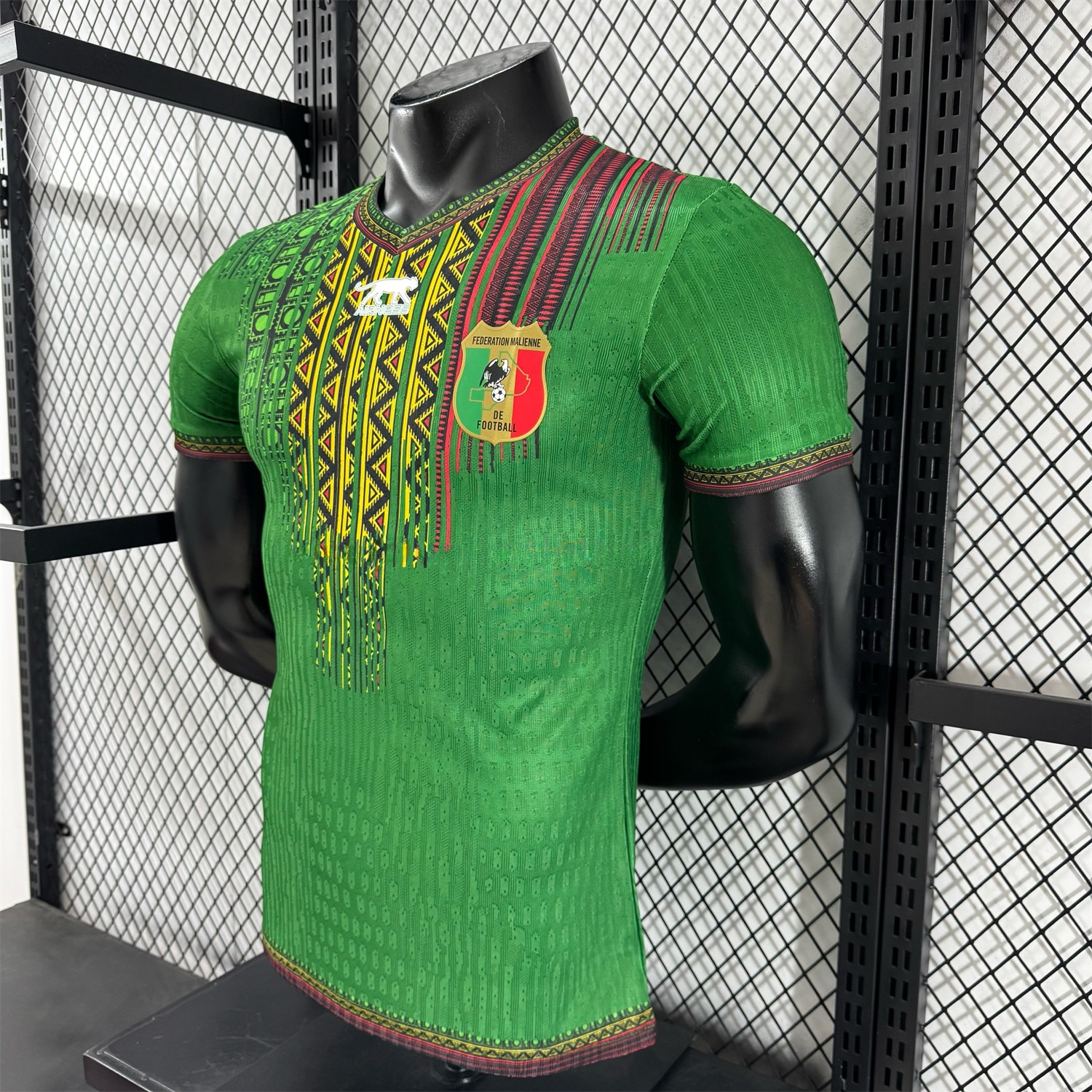 Mali 2025 Away Green Jersey - Player Version - UnitedFutballJersey
