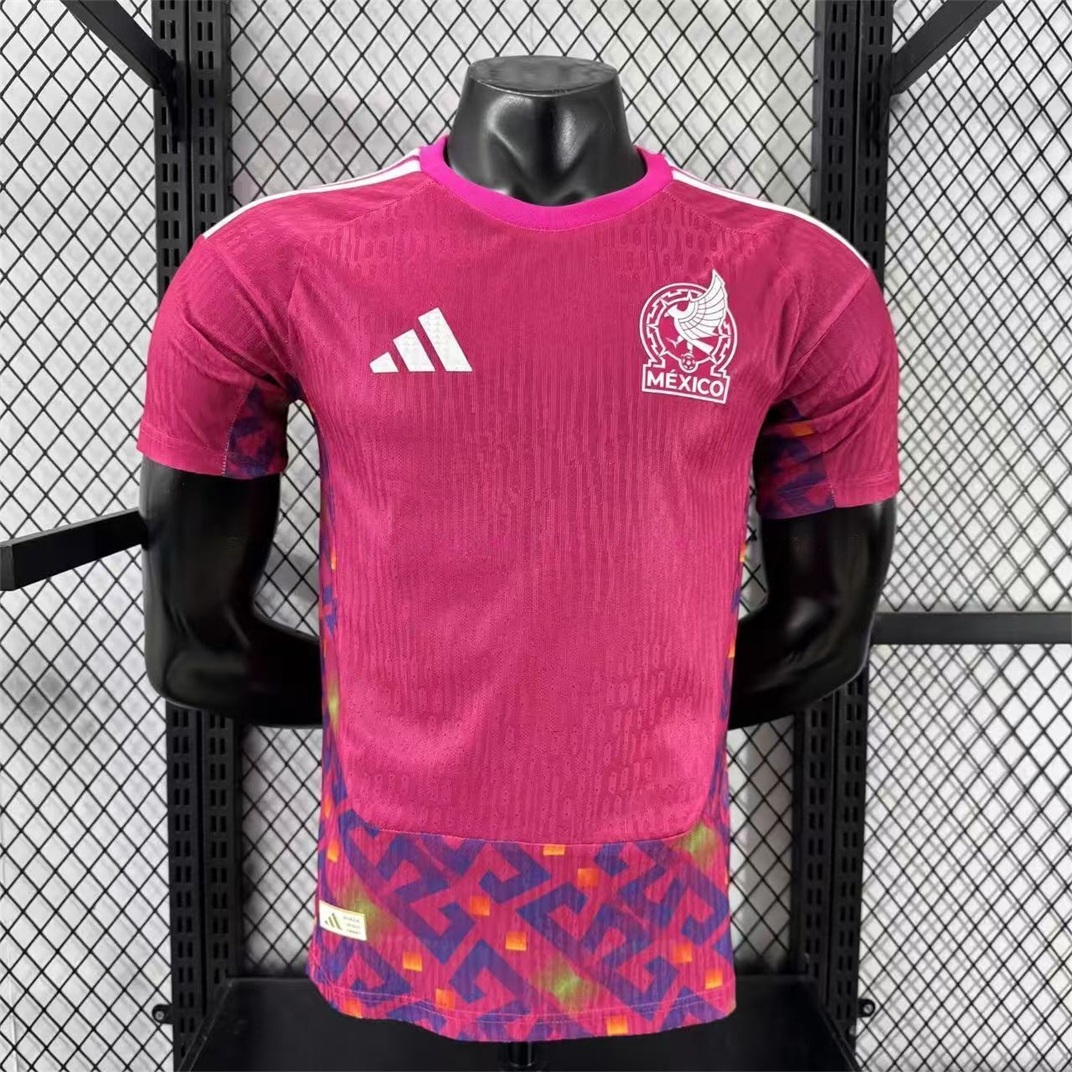 Mexico 2026 Pink Goalkeeper Jersey - Player Version - UnitedFutballJersey