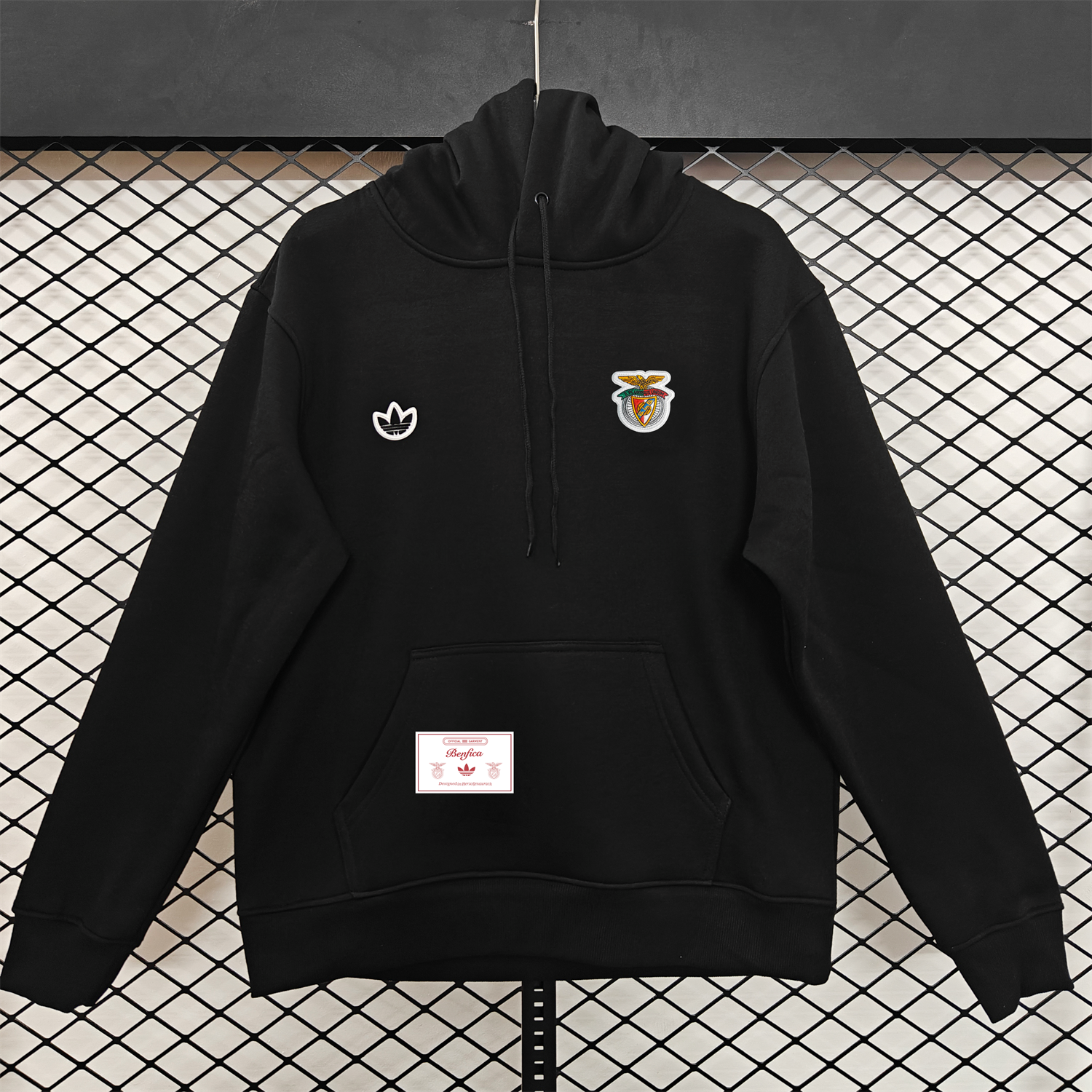 Benfica 25-26 Originals Terrace Icon Unisex Pullover Hoodie - UnitedFutballJersey