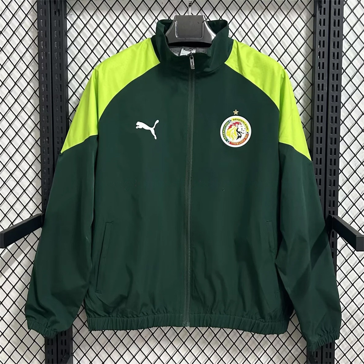 Senegal 25-26 Windbreaker Jacket - Green - UnitedFutballJersey