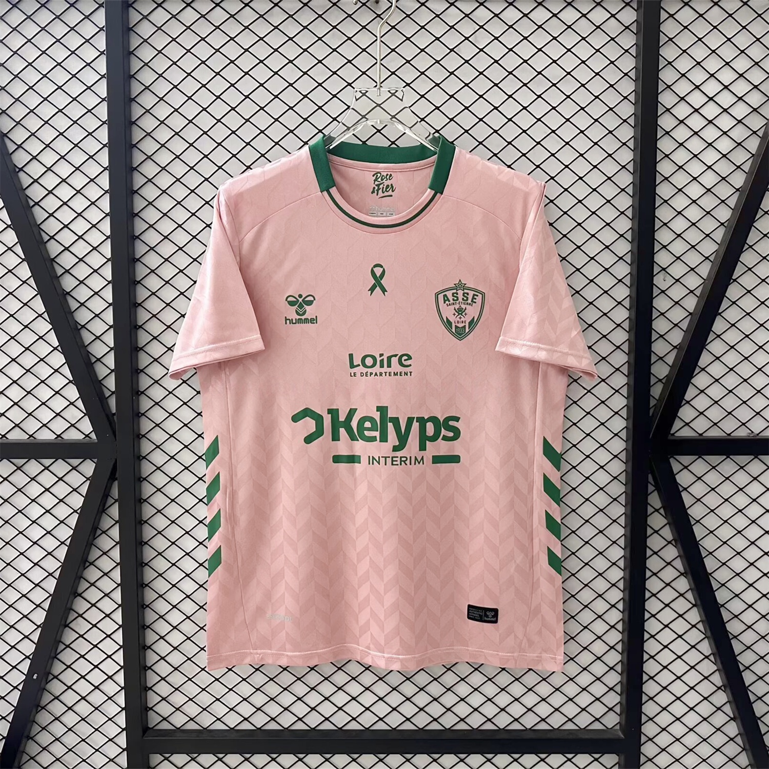 AS Saint-Etienne 25-26 October Pink Special Jersey - Fans Version - UnitedFutballJersey