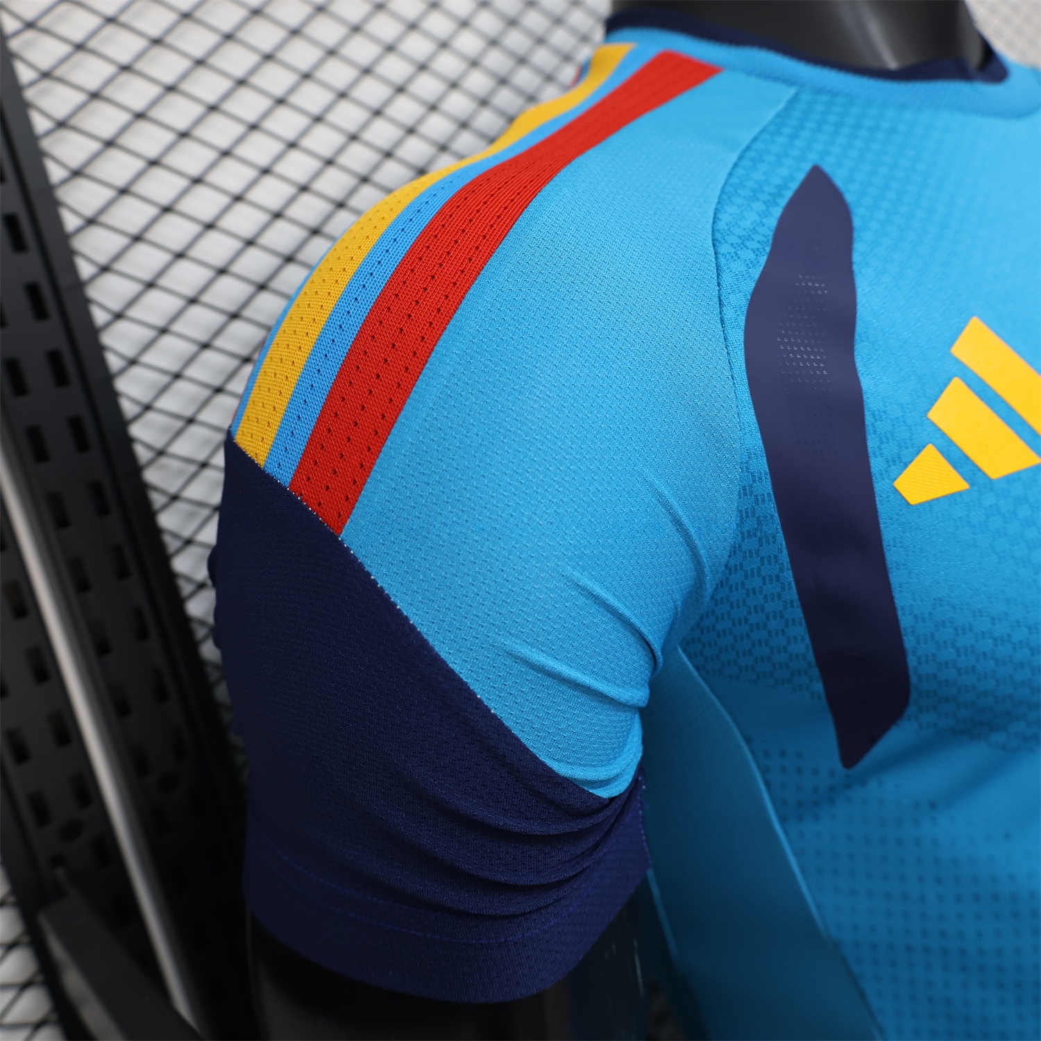 Spain 2026 Blue Pre-Match Training Jersey - Player Version - UnitedFutballJersey