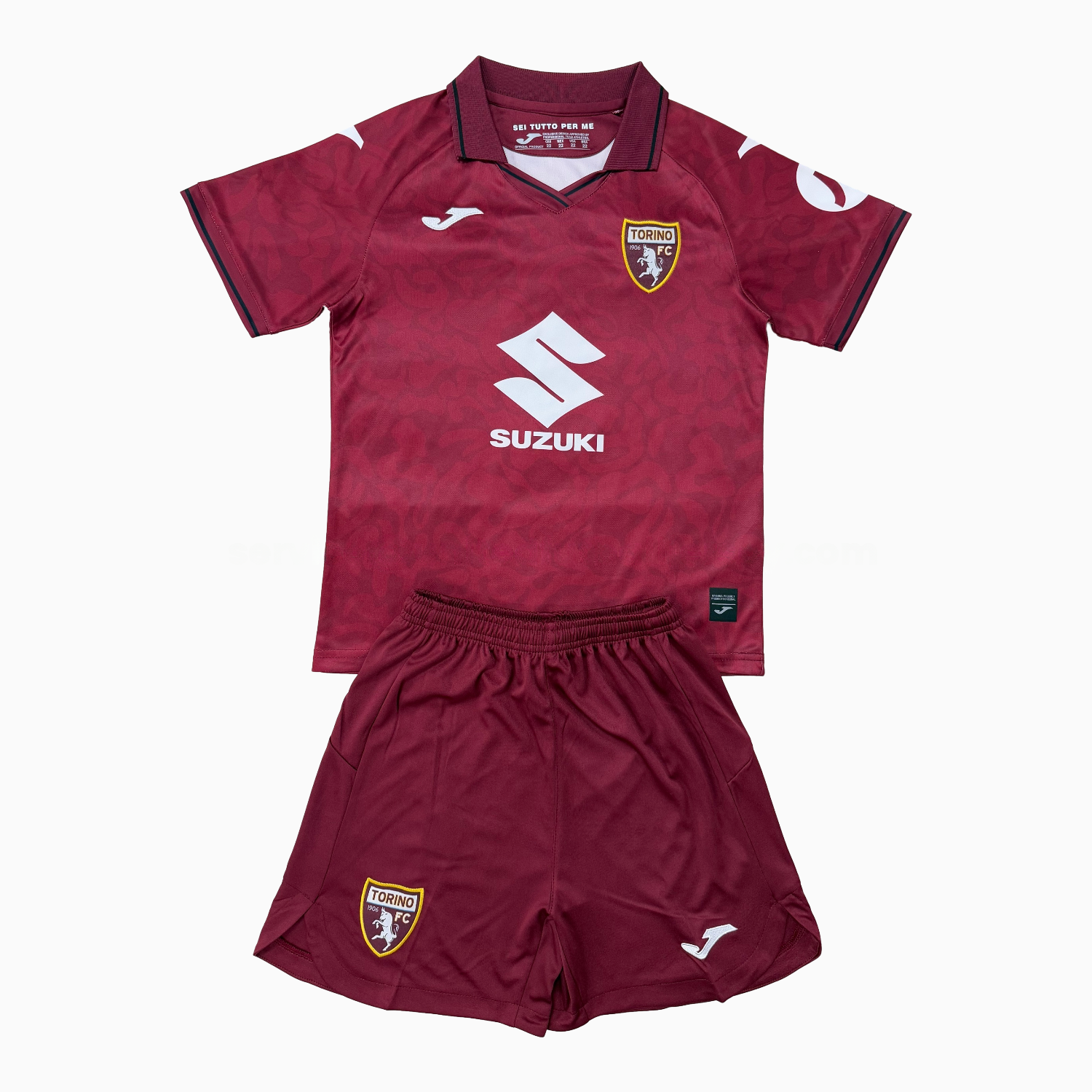 Torino 25-26 Home Men's Adult Jersey Set - Fans Version - UnitedFutballJersey