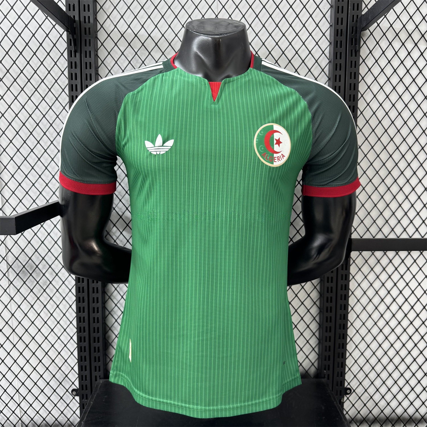 Algeria 2026 Away Green Jersey - Player Version - UnitedFutballJersey