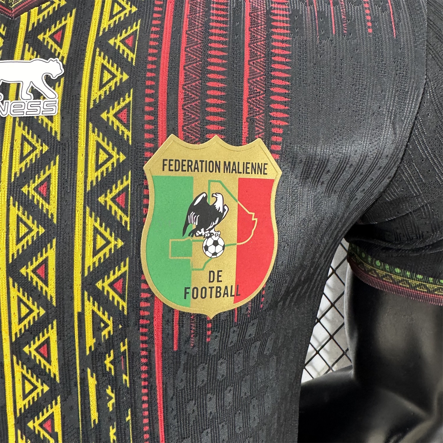 Mali 2025 Third Black Jersey - Player Version - UnitedFutballJersey