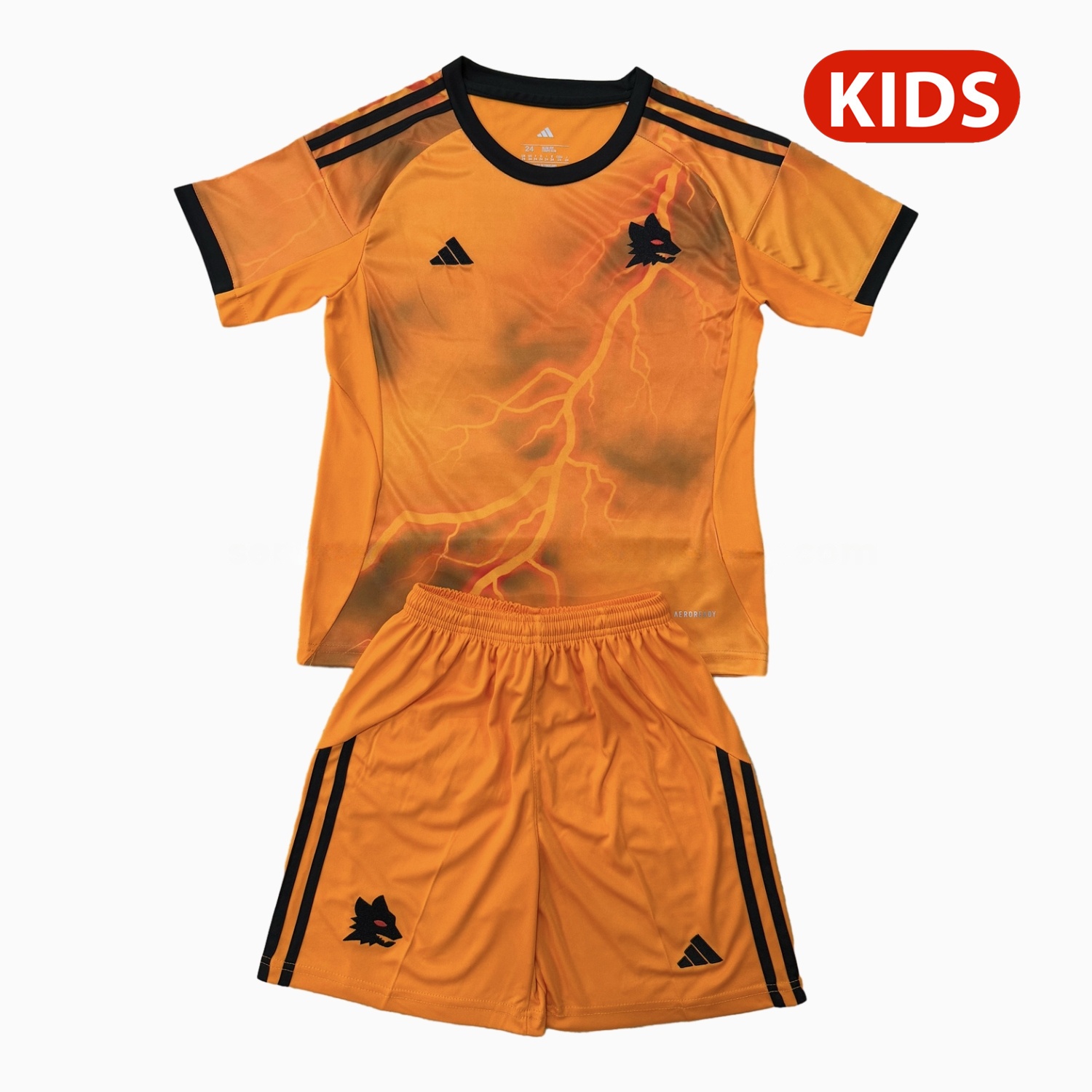 AS Roma 25-26 Away Kids Kit - UnitedFutballJersey