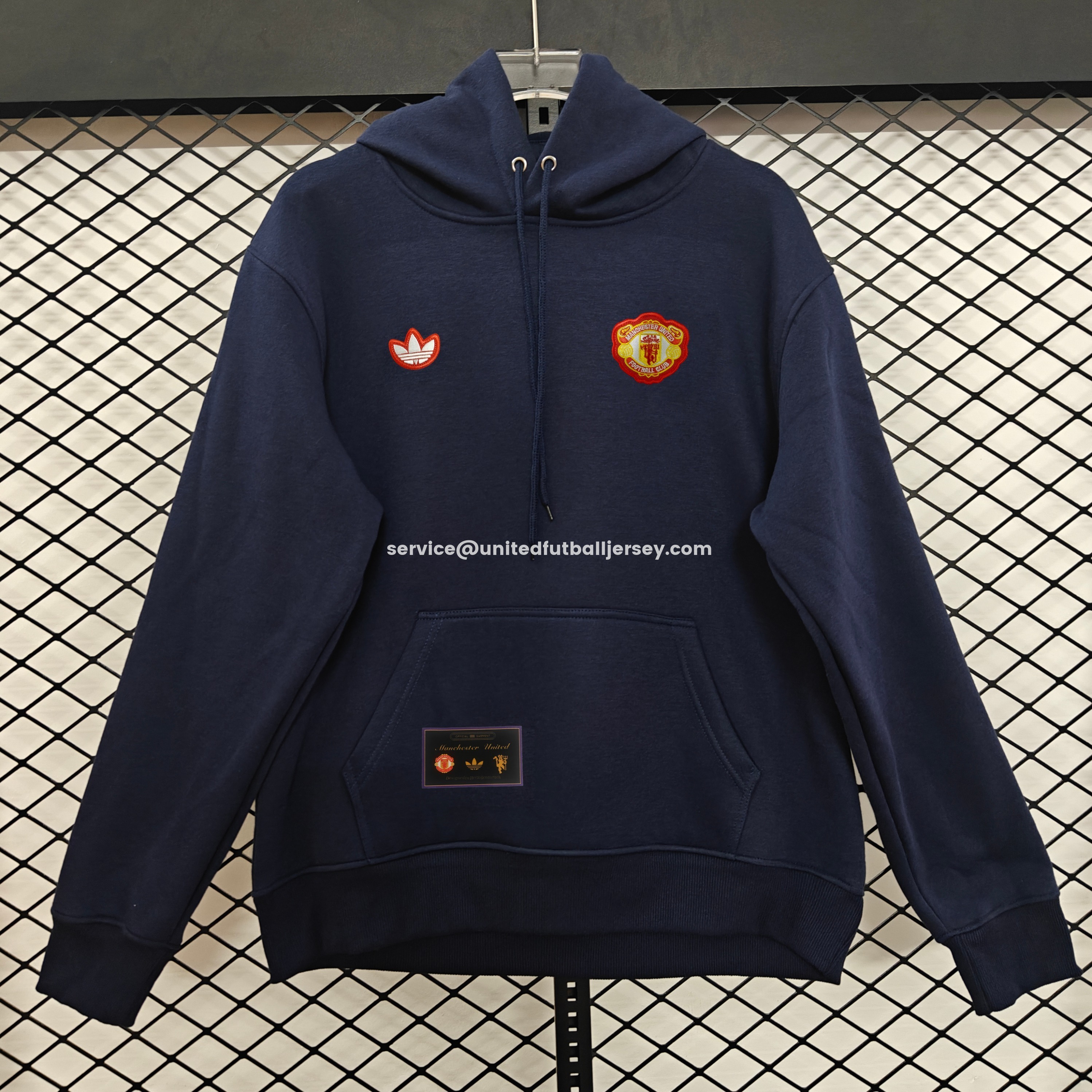 Manchester United 25-26 Originals Terrace Icon Unisex Pullover Hoodie - UnitedFutballJersey