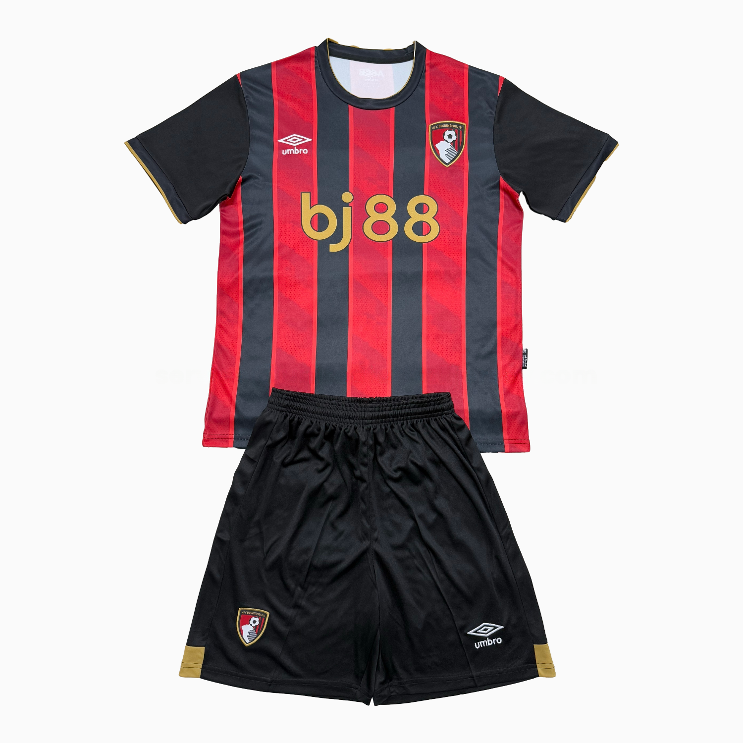 Bournemouth 25-26 Home Men's Adult Jersey Set - Fans Version - UnitedFutballJersey