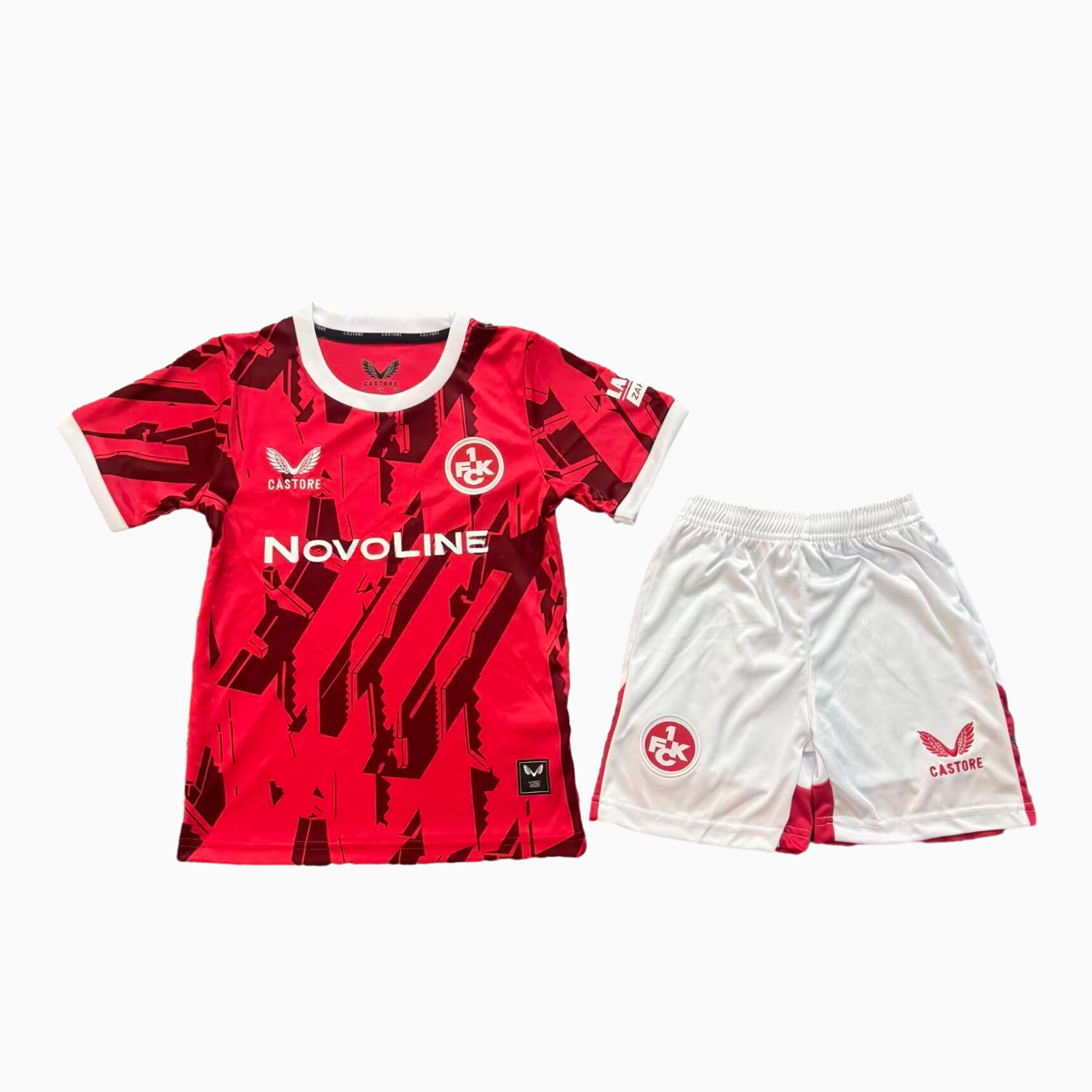 Kaiserslautern 25-26 Home Kids Kit - UnitedFutballJersey