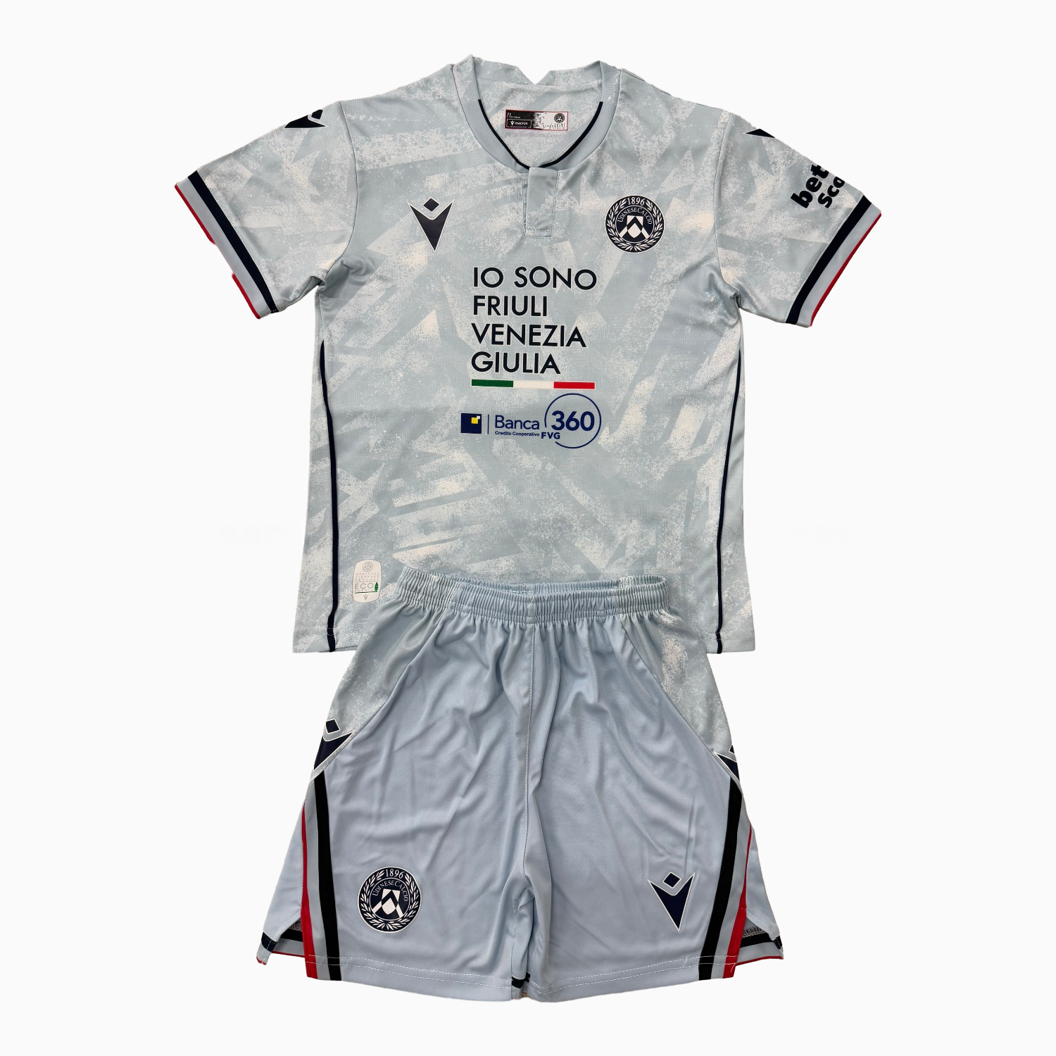 Udinese 25-26 Away Men's Adult Jersey Set - Fans Version - UnitedFutballJersey