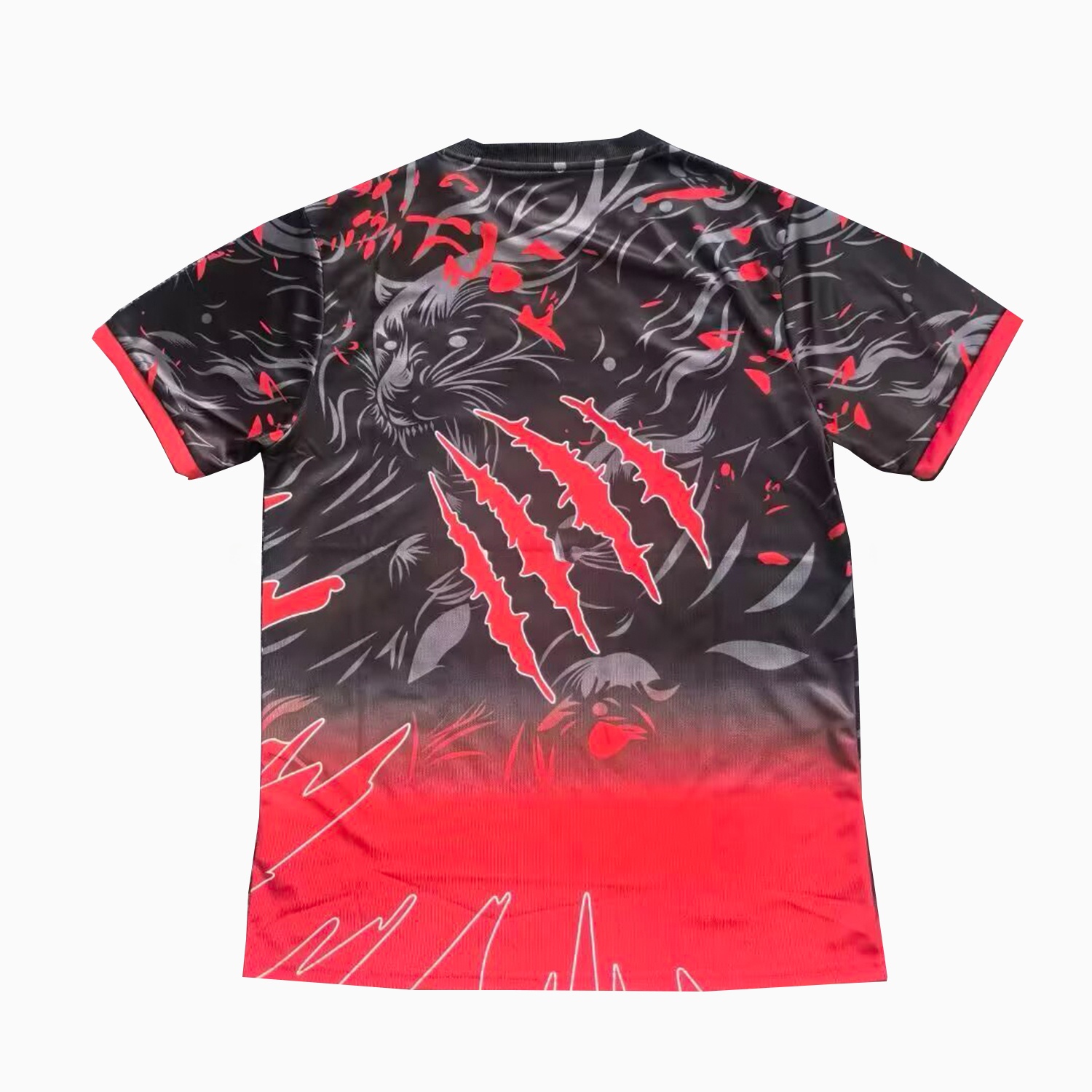 Brazil 25-26 Leopard Red And Black Jersey - Fans Version - UnitedFutballJersey