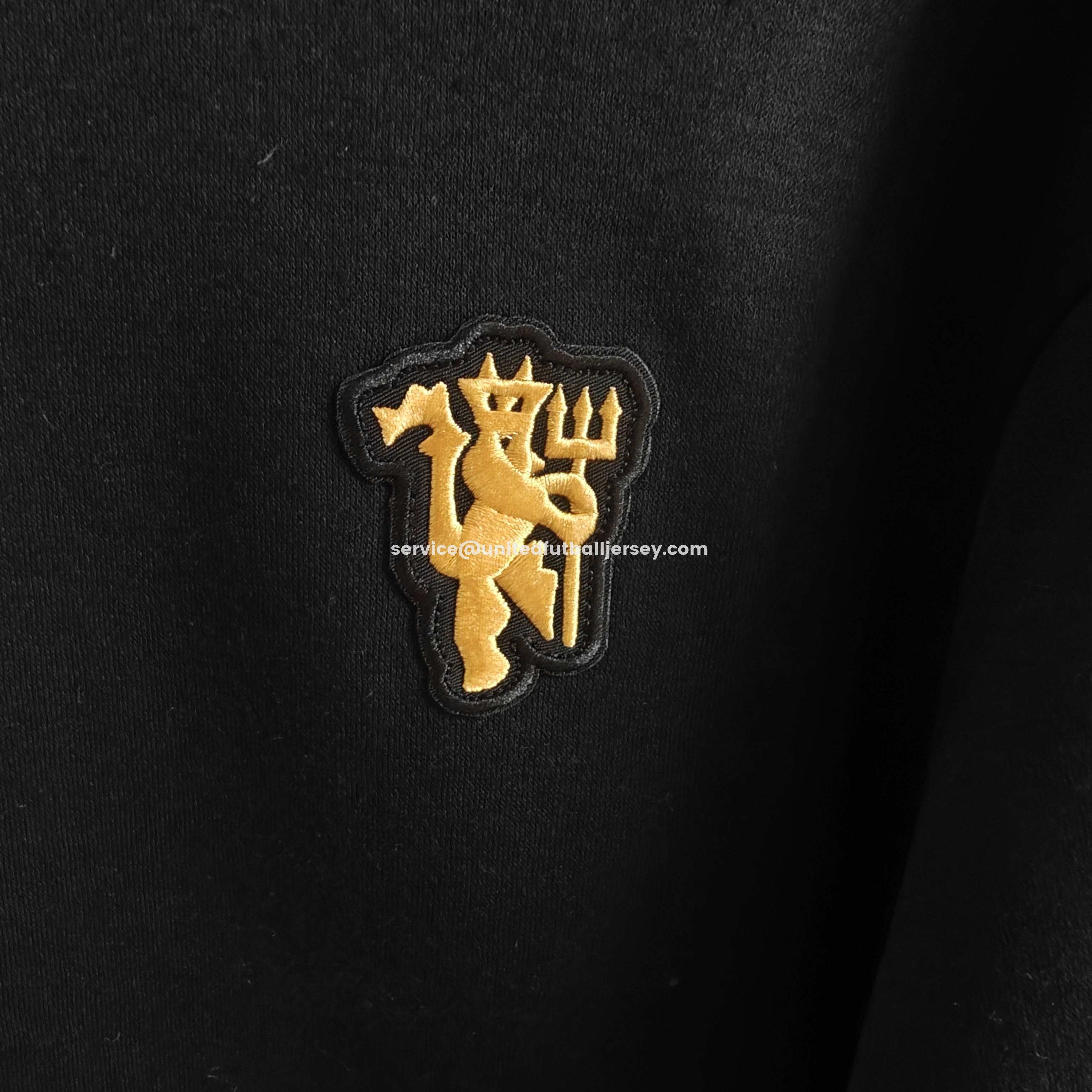 Manchester United 25-26 Originals Terrace Icon Unisex Pullover Hoodie with Yellow Logo - UnitedFutballJersey