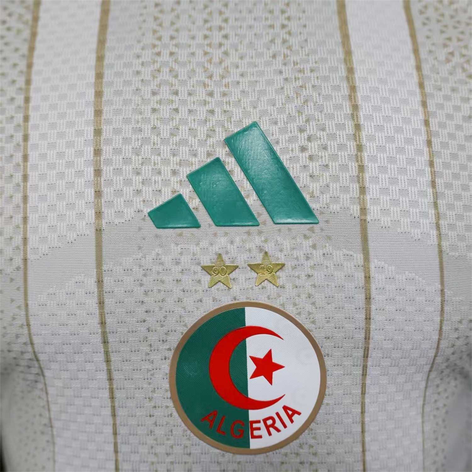 Algeria 2026 Home Jersey With 2 Stars - Player Version - UnitedFutballJersey