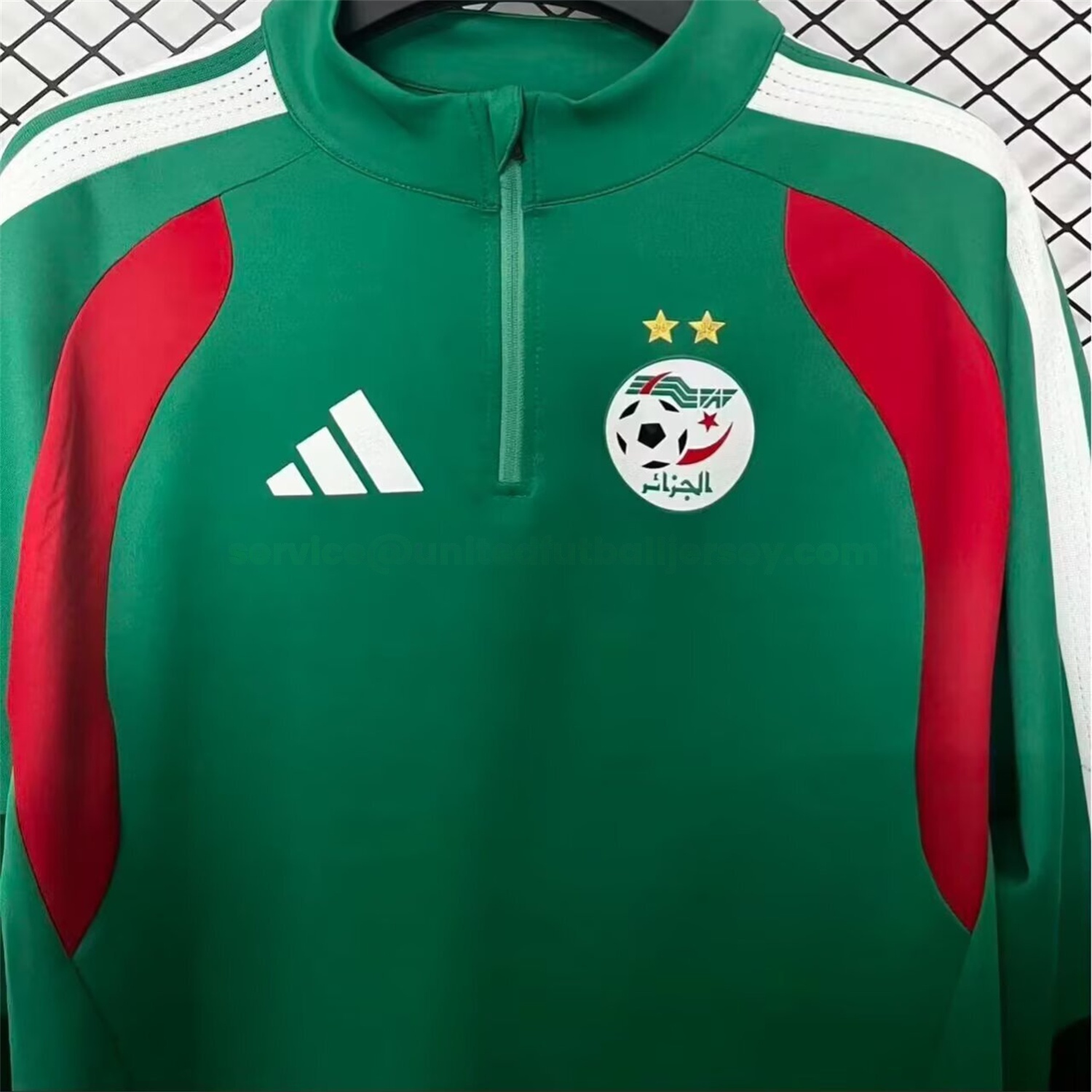 Algeria 25-26 Home Unisex Pullover Hoodie - UnitedFutballJersey