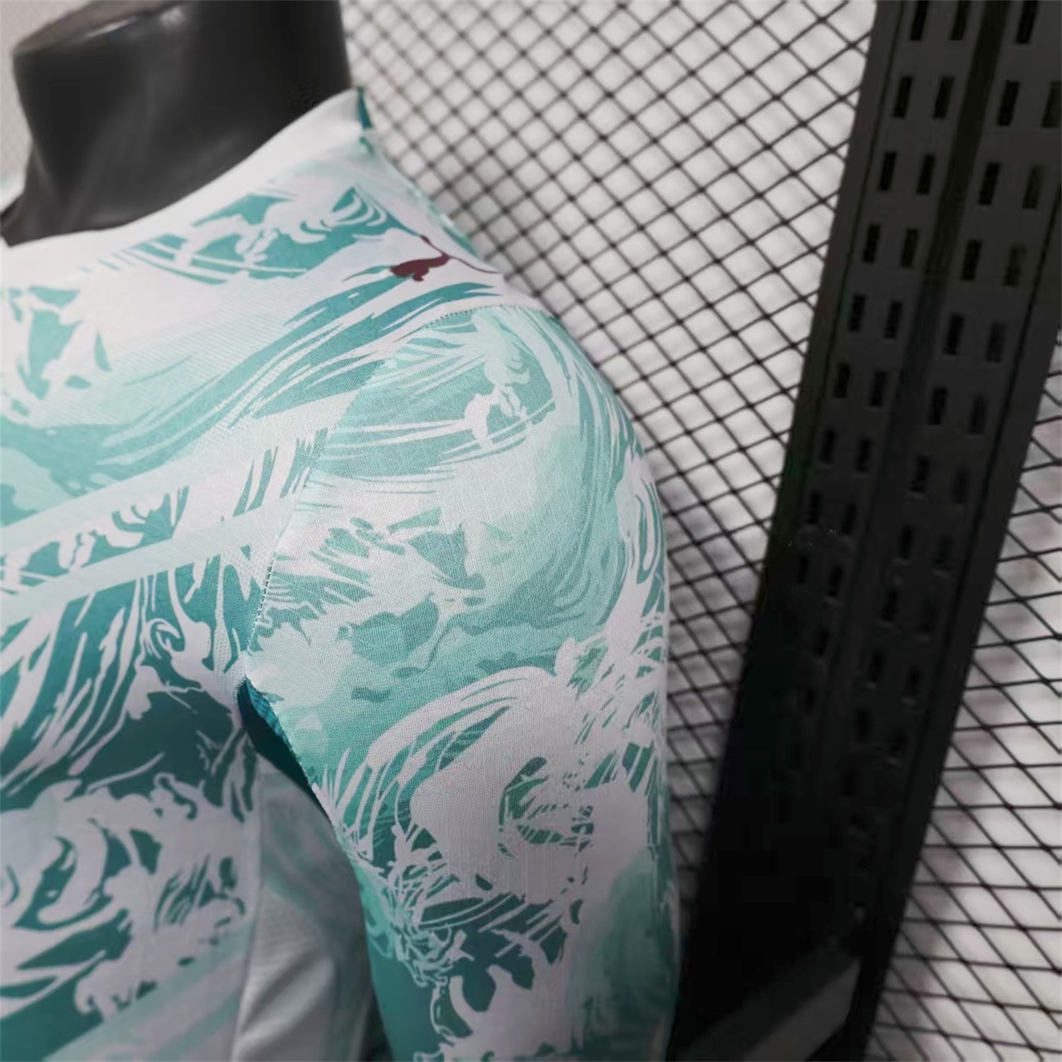 Portugal 2026 Away White And Cyan Long Sleeves Jersey - Player Version - UnitedFutballJersey
