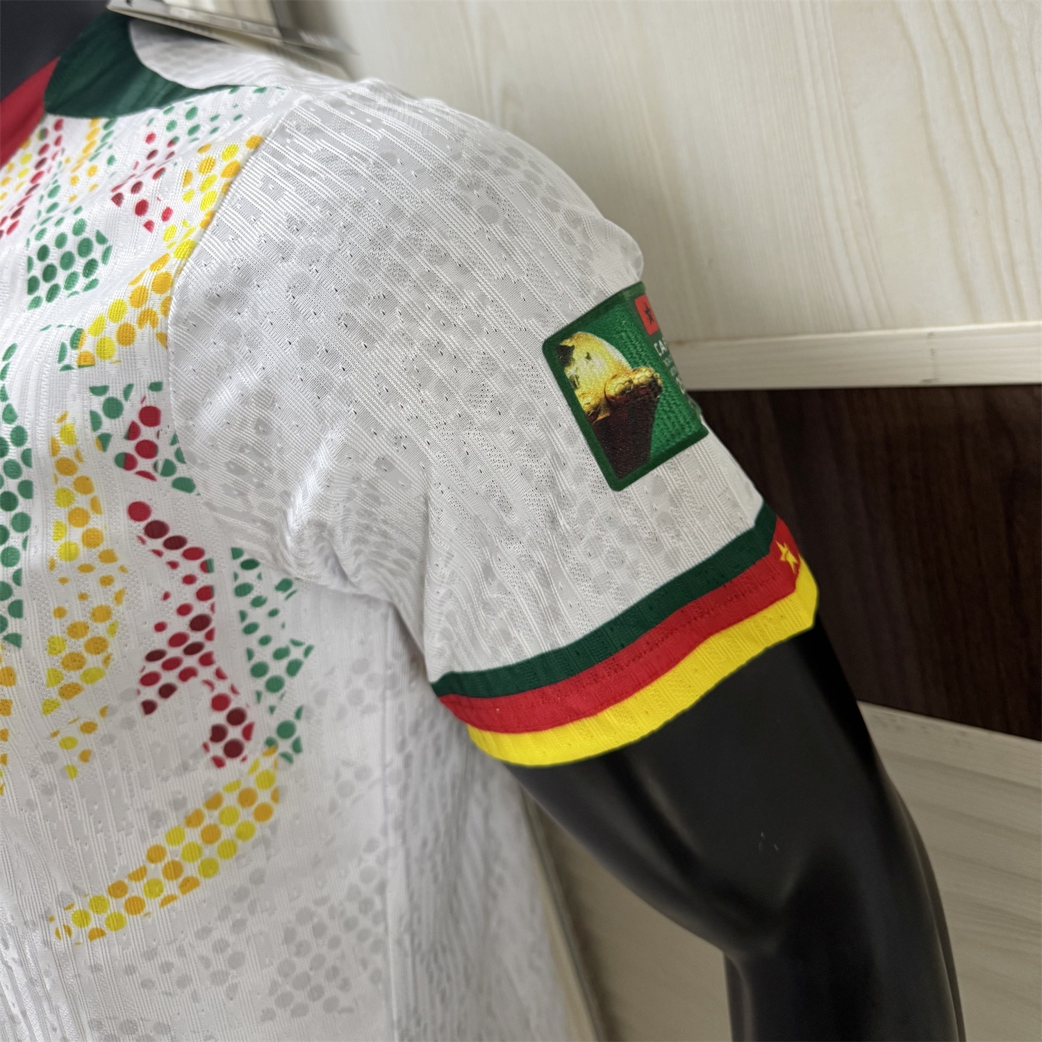 Cameroon 2026 Away White Jersey - Player Version - UnitedFutballJersey
