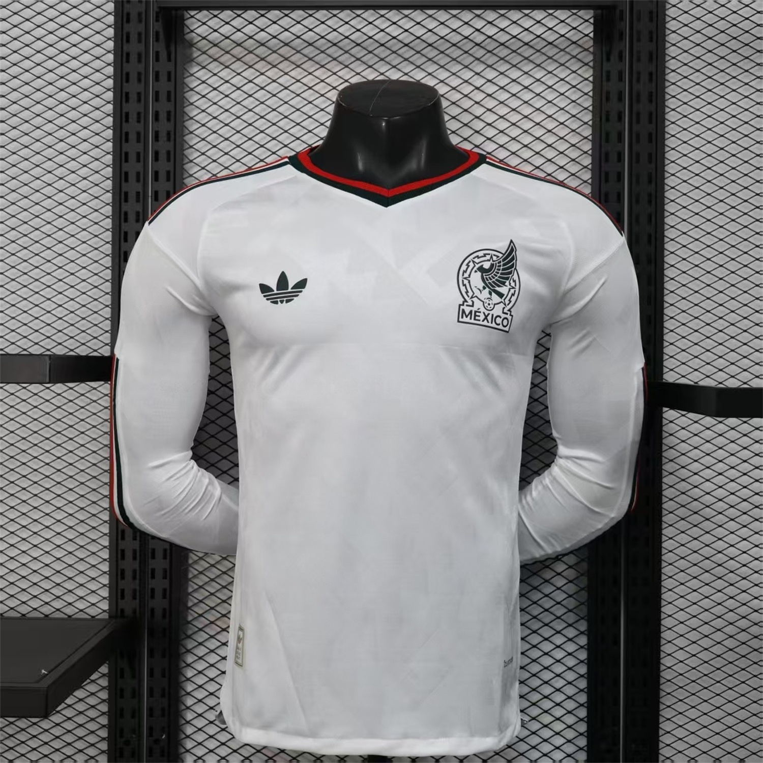 Mexico 2026 Away Long Sleeves Jersey - Player Version - UnitedFutballJersey