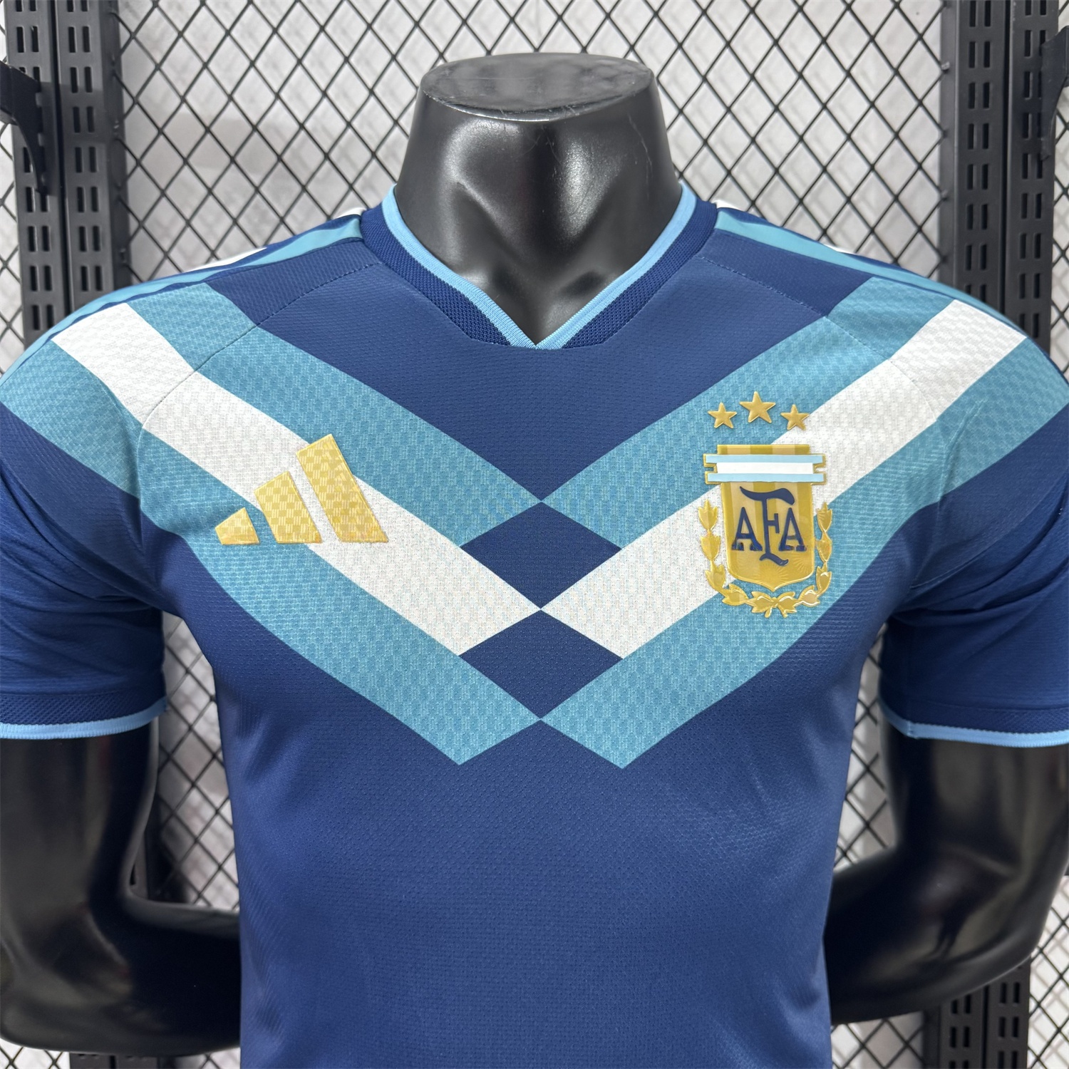 Argentina 2026 Blue Shoulder Stripes Special Jersey - Player Version - UnitedFutballJersey