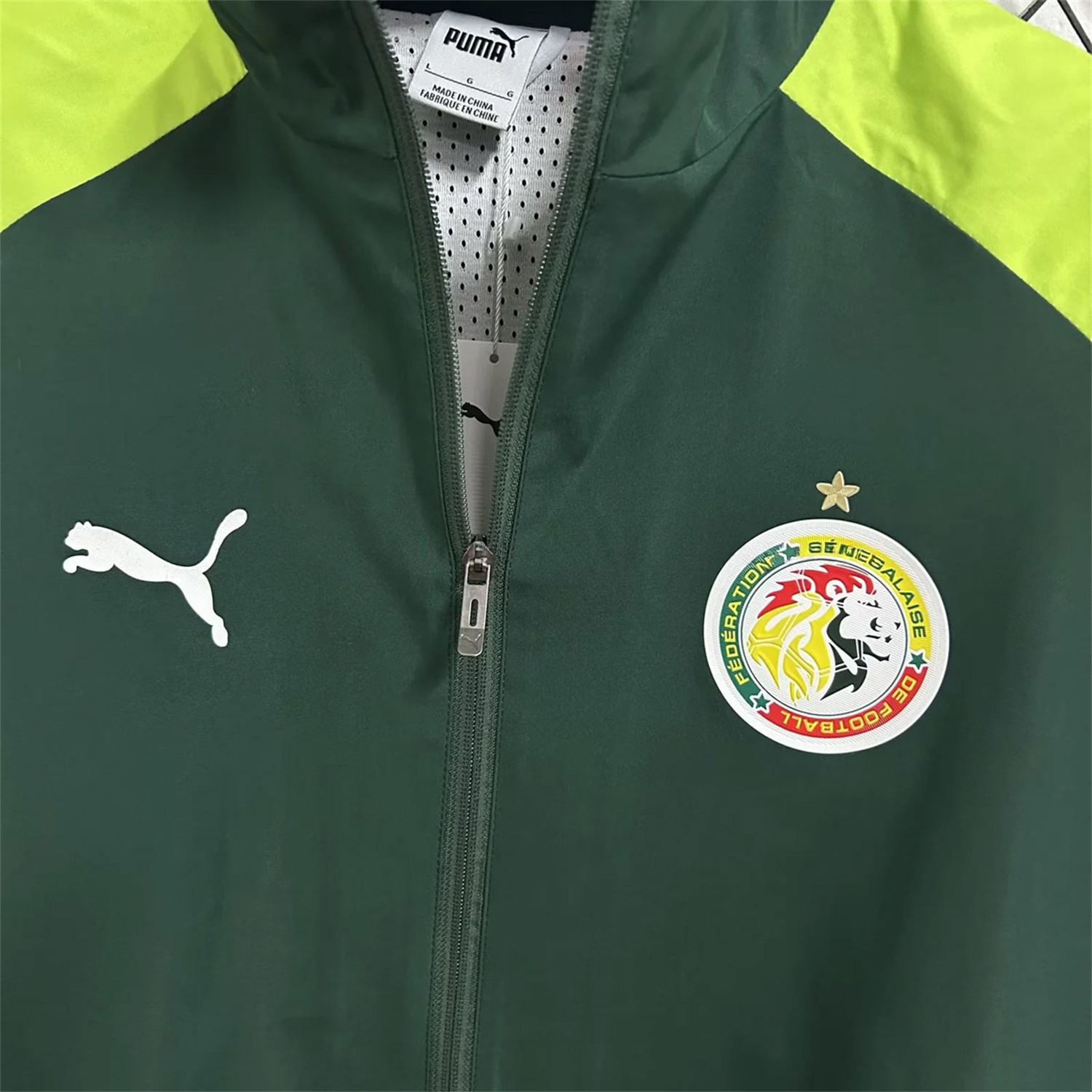 Senegal 25-26 Windbreaker Jacket - Green - UnitedFutballJersey