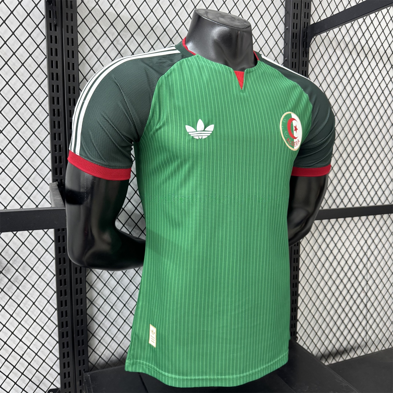 Algeria 2026 Away Green Jersey - Player Version - UnitedFutballJersey