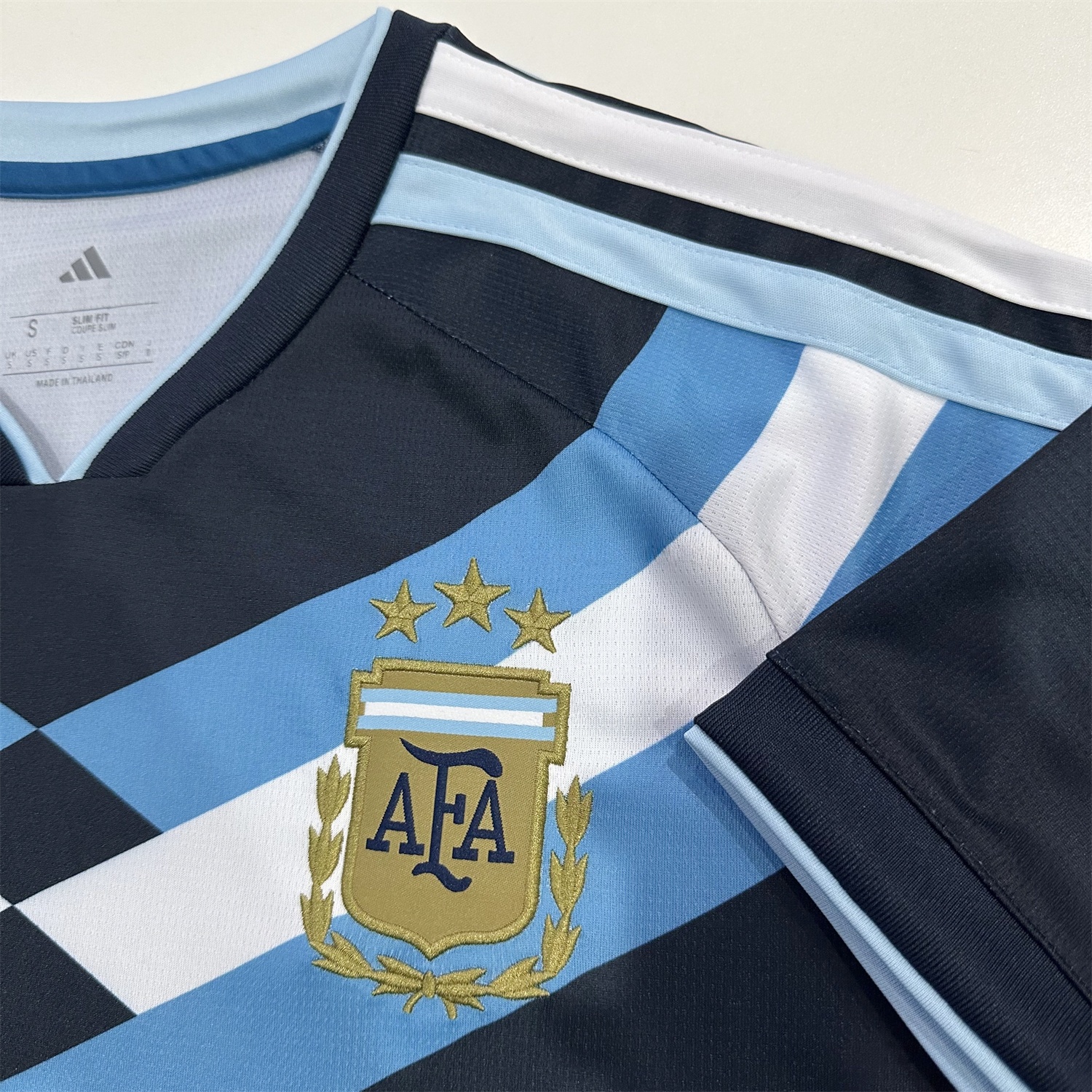 Argentina 2026 Blue Shoulder Stripes Special Jersey - Fans Version - UnitedFutballJersey