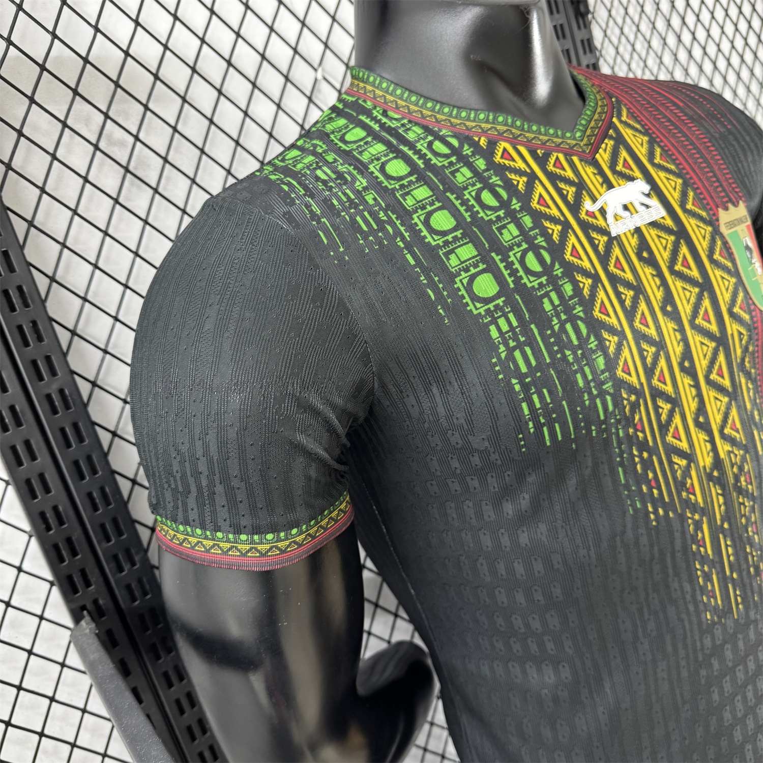 Mali 2025 Third Black Jersey - Player Version - UnitedFutballJersey