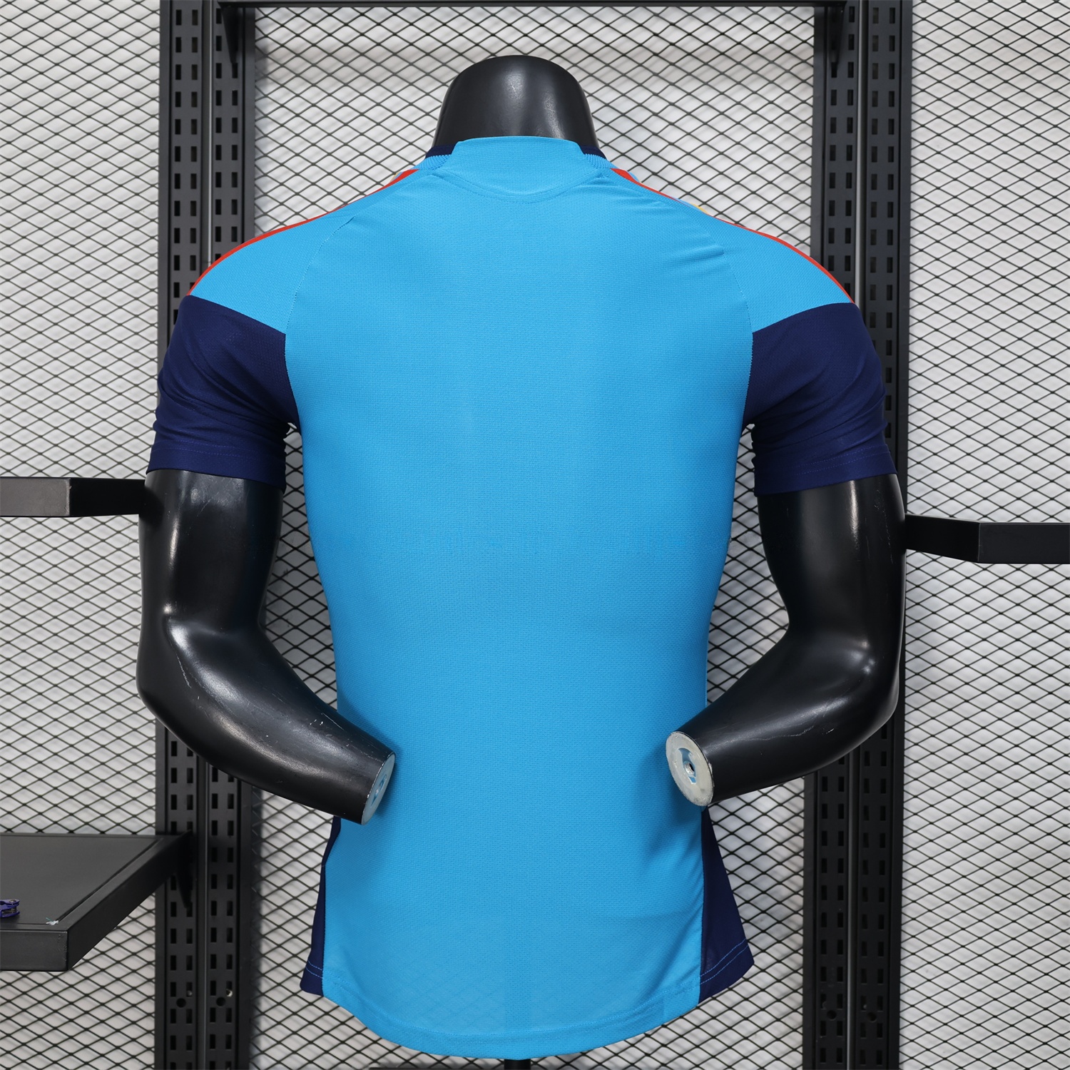 Spain 2026 Blue Pre-Match Training Jersey - Player Version - UnitedFutballJersey