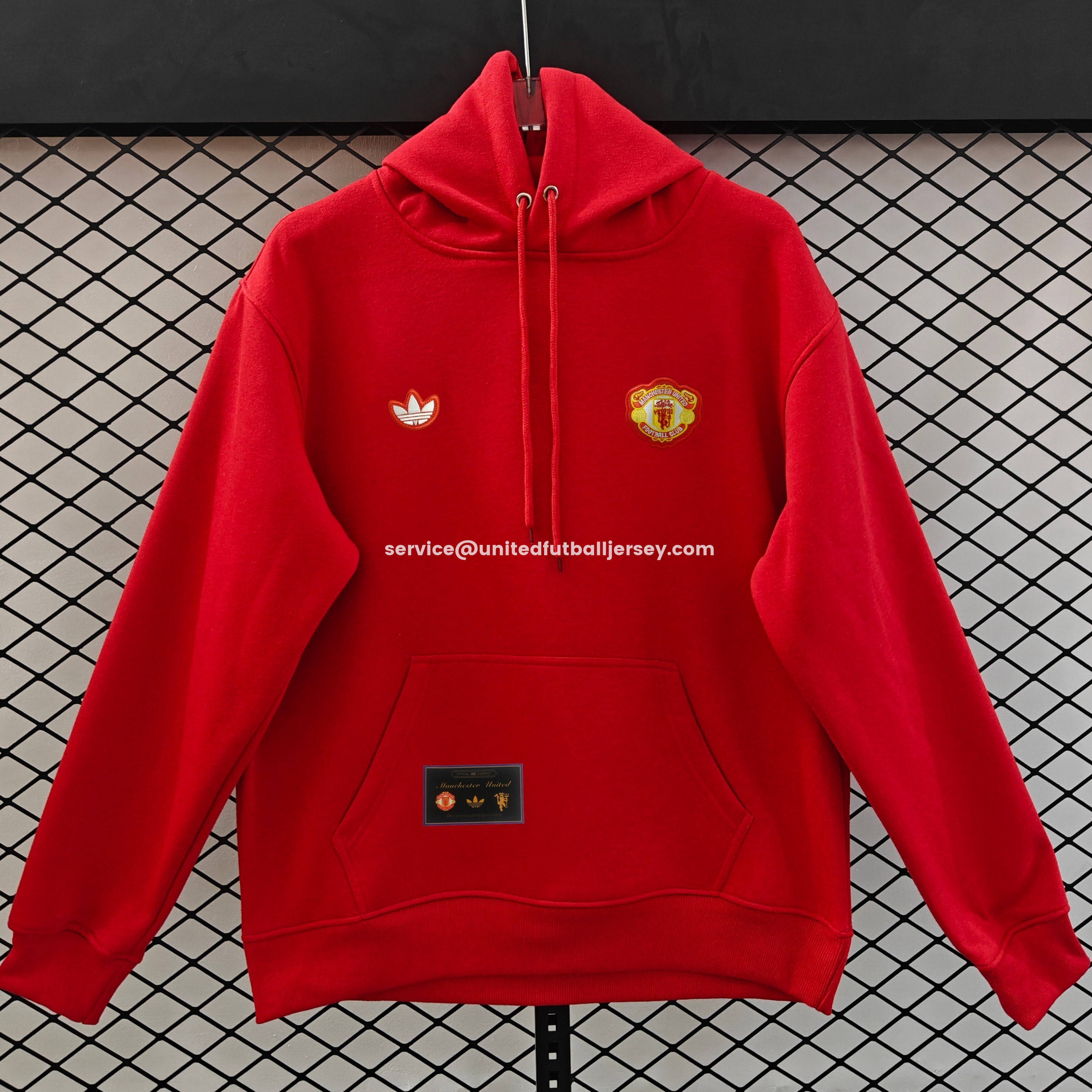 Manchester United 25-26 Originals Terrace Icon Unisex Pullover Hoodie - UnitedFutballJersey