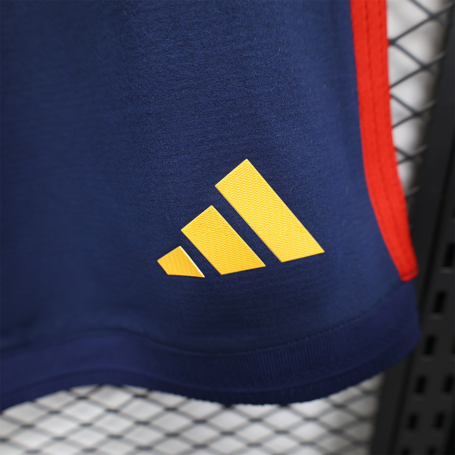 Spain 2026 Home Dark Blue Shorts - Player Version - UnitedFutballJersey