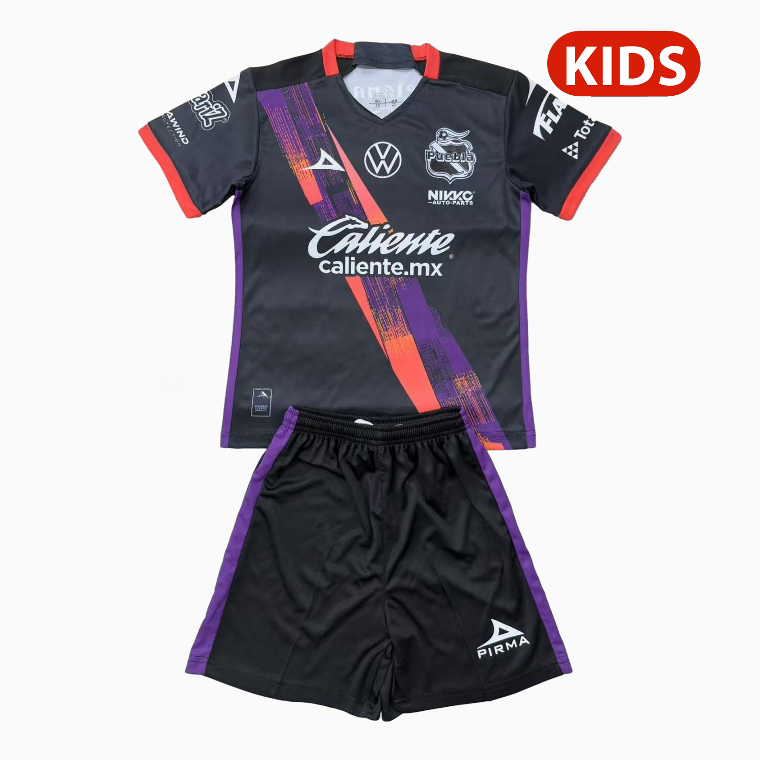 Club Puebla 25-26 Away Kids Kit - UnitedFutballJersey