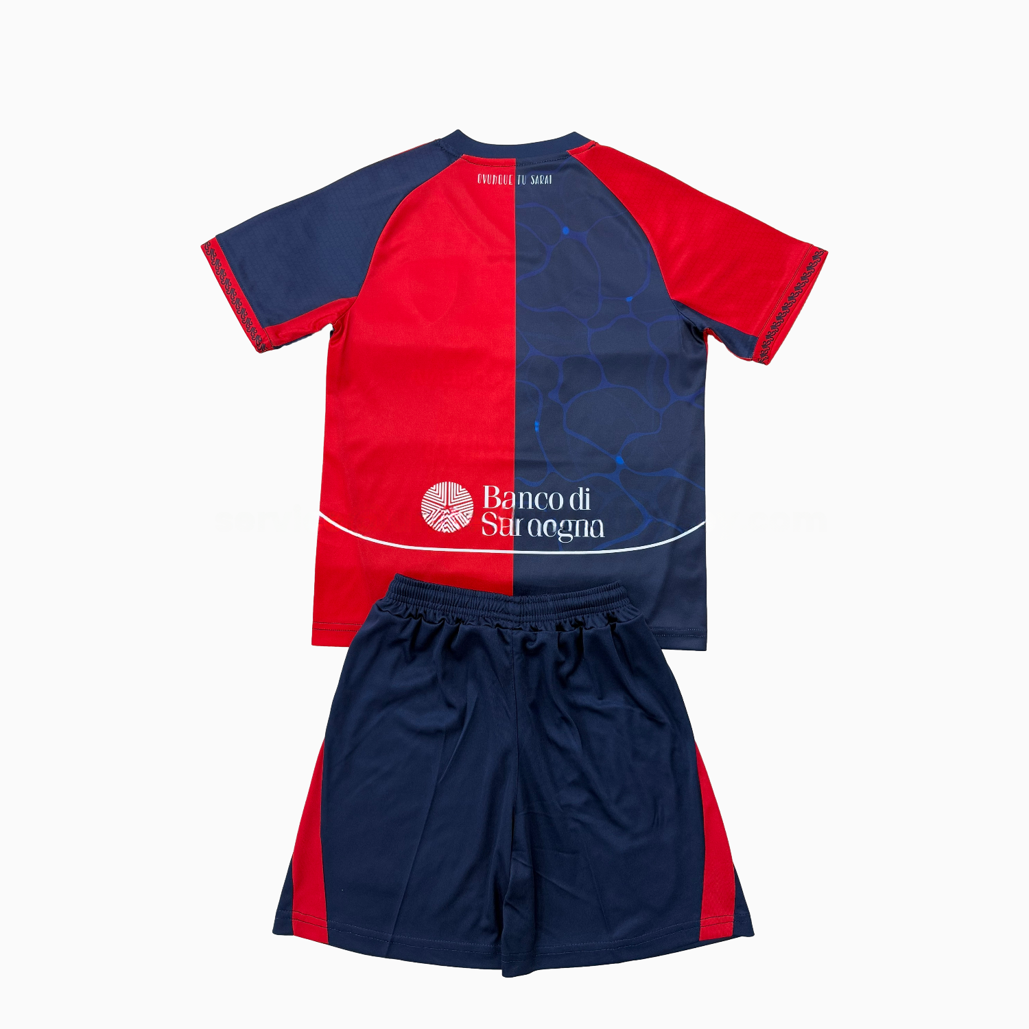 Cagliari Calcio 25-26 Home Men's Adult Jersey Set - Fans Version - UnitedFutballJersey