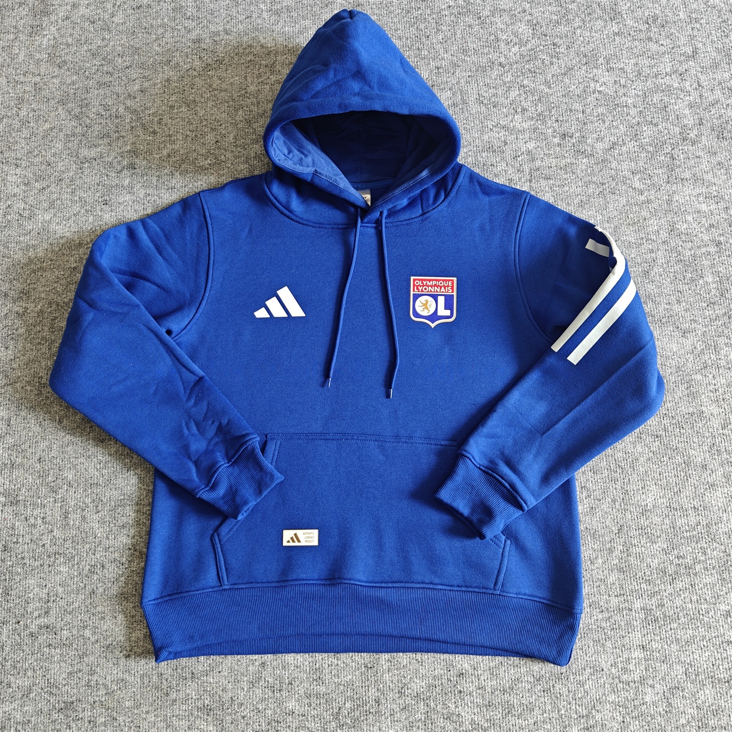 Lyon 25-26 Home Unisex Pullover Hoodie - UnitedFutballJersey