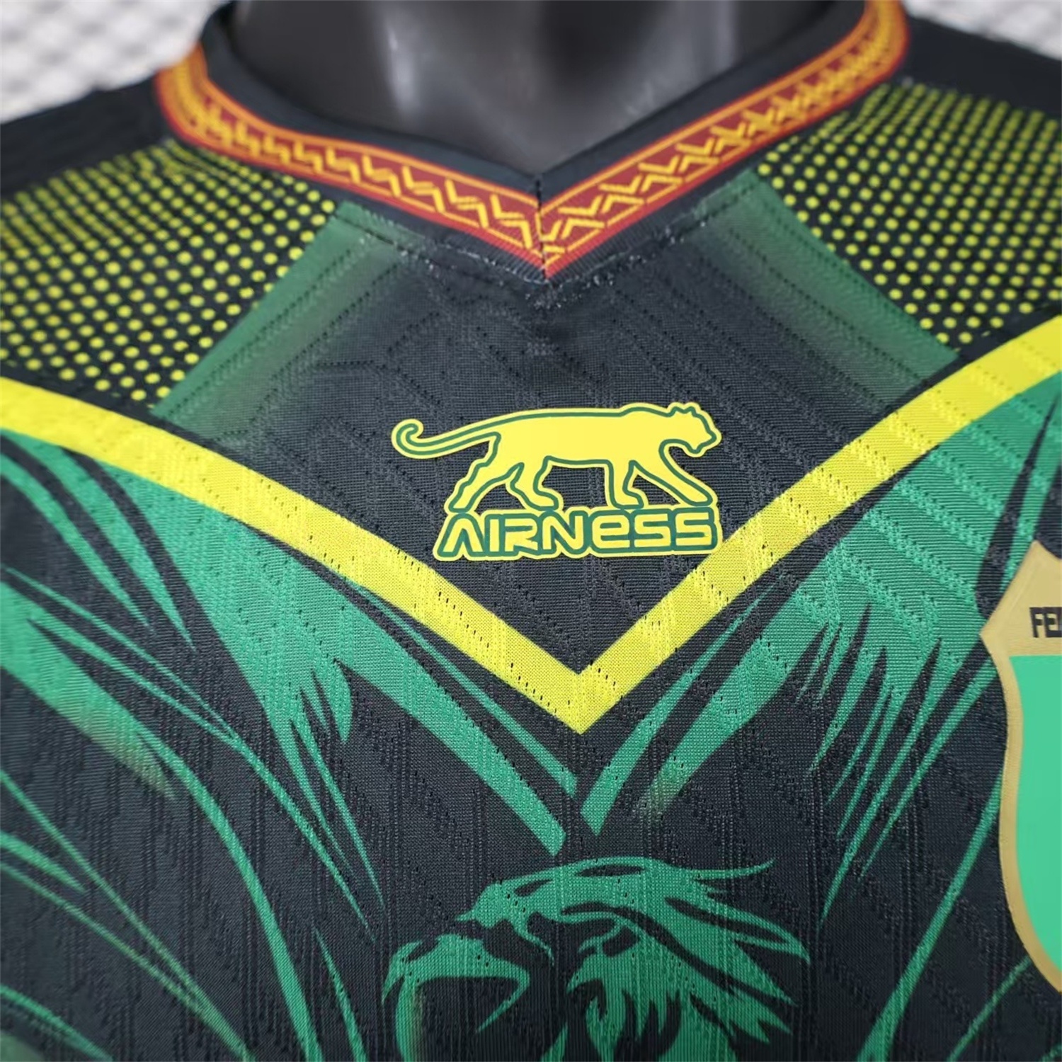 Mali 2026 Eagle Black Green Jersey - Player Version - UnitedFutballJersey