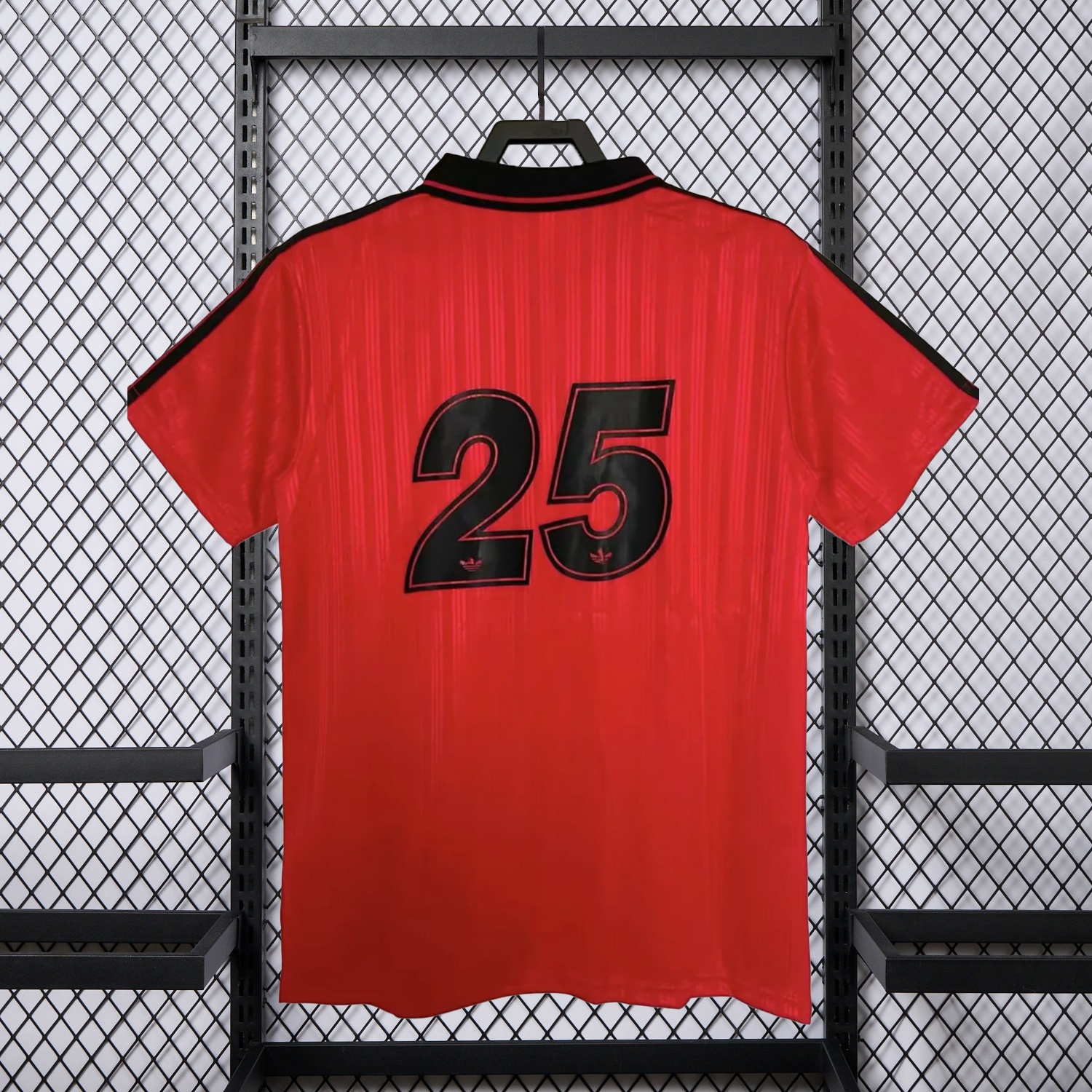 Bohemian 25-26 Oasis Originals Tour Red Jersey With Number 25 - Fans Version - UnitedFutballJersey