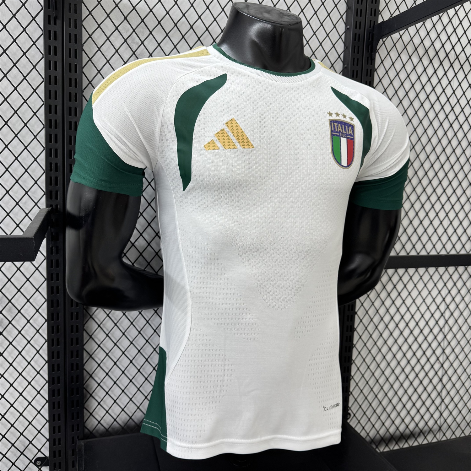 Italy 2026 White Pre-Match Training Jersey - Player Version - UnitedFutballJersey