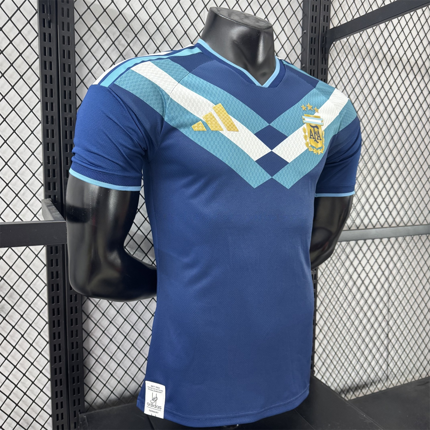 Argentina 2026 Blue Shoulder Stripes Special Jersey - Player Version - UnitedFutballJersey