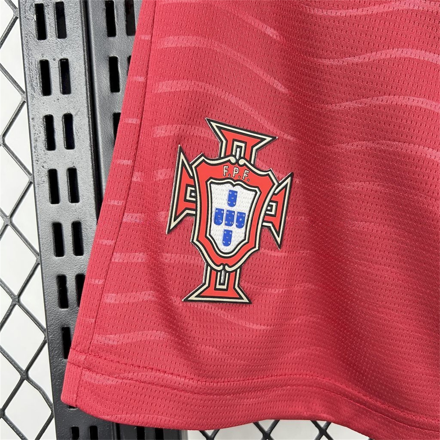 Portugal 2026 Home Red Shorts - Fans Version - UnitedFutballJersey
