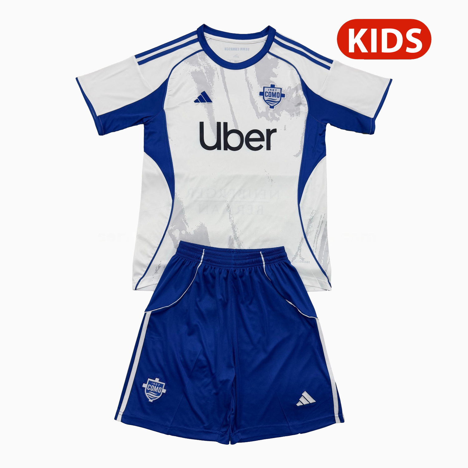 Como 25-26 Away Kids Kit - UnitedFutballJersey
