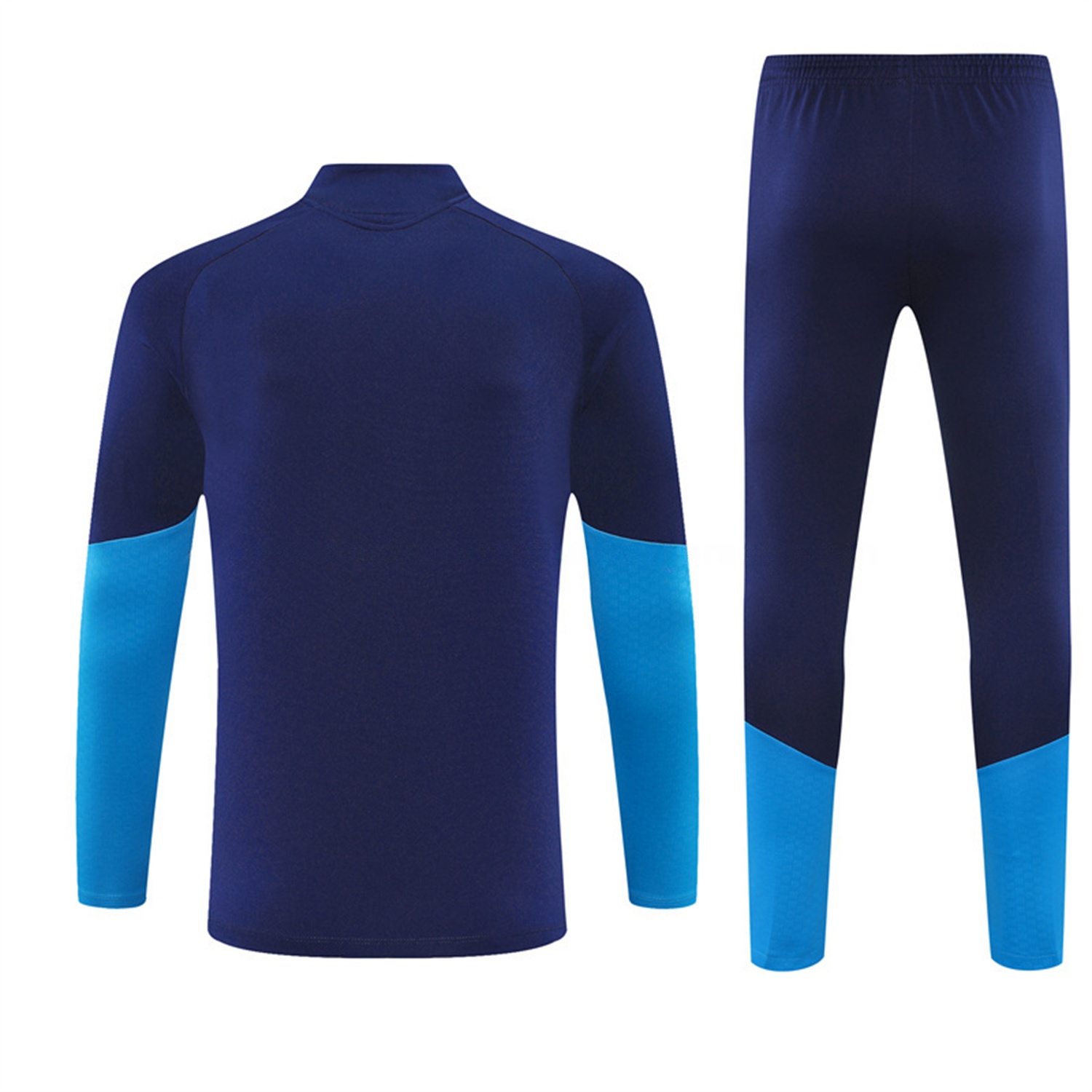 Spain 2026 Long Sleeve Training Set - Royal Blue Top & Pants - UnitedFutballJersey