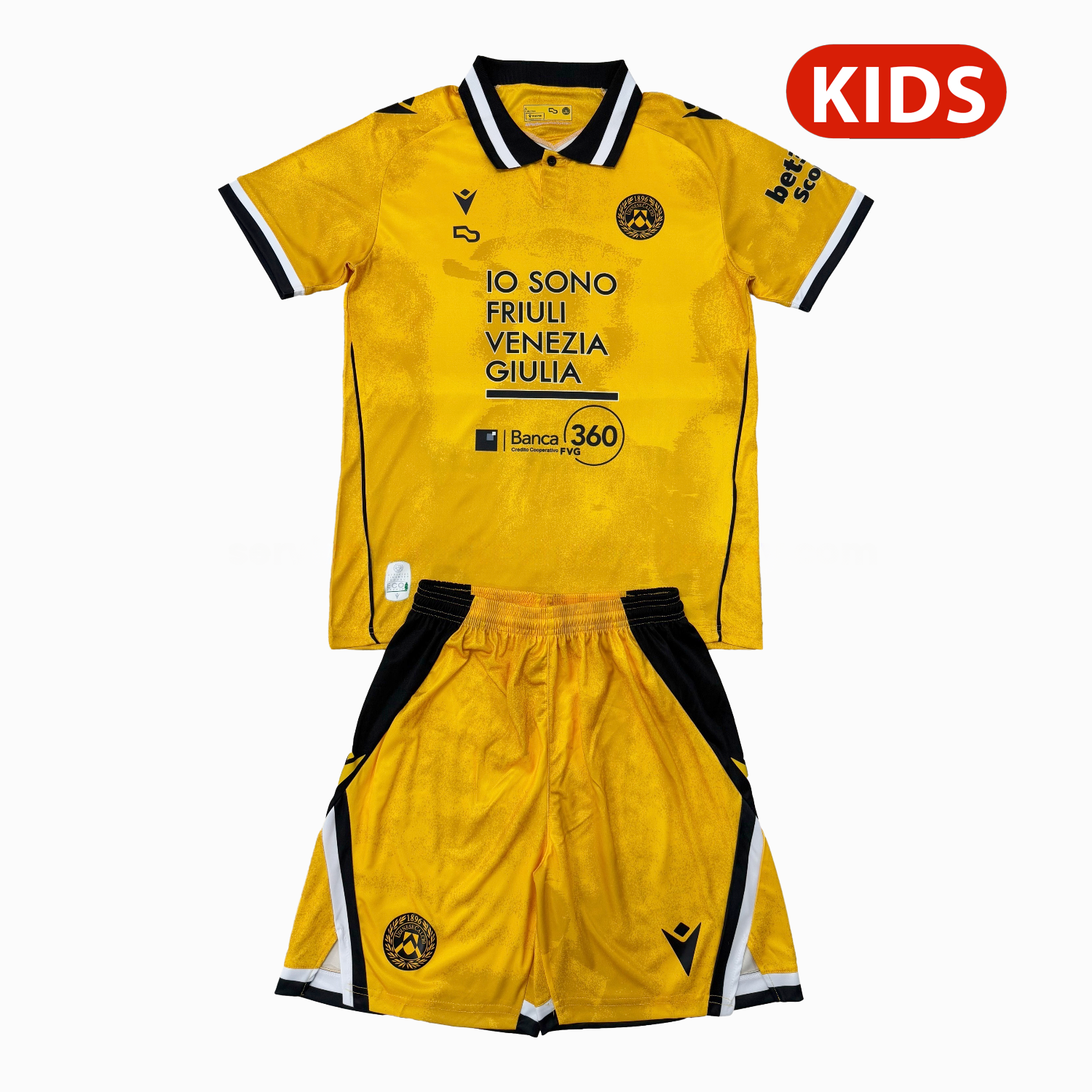 Udinese 25-26 Third Kids Kit - UnitedFutballJersey