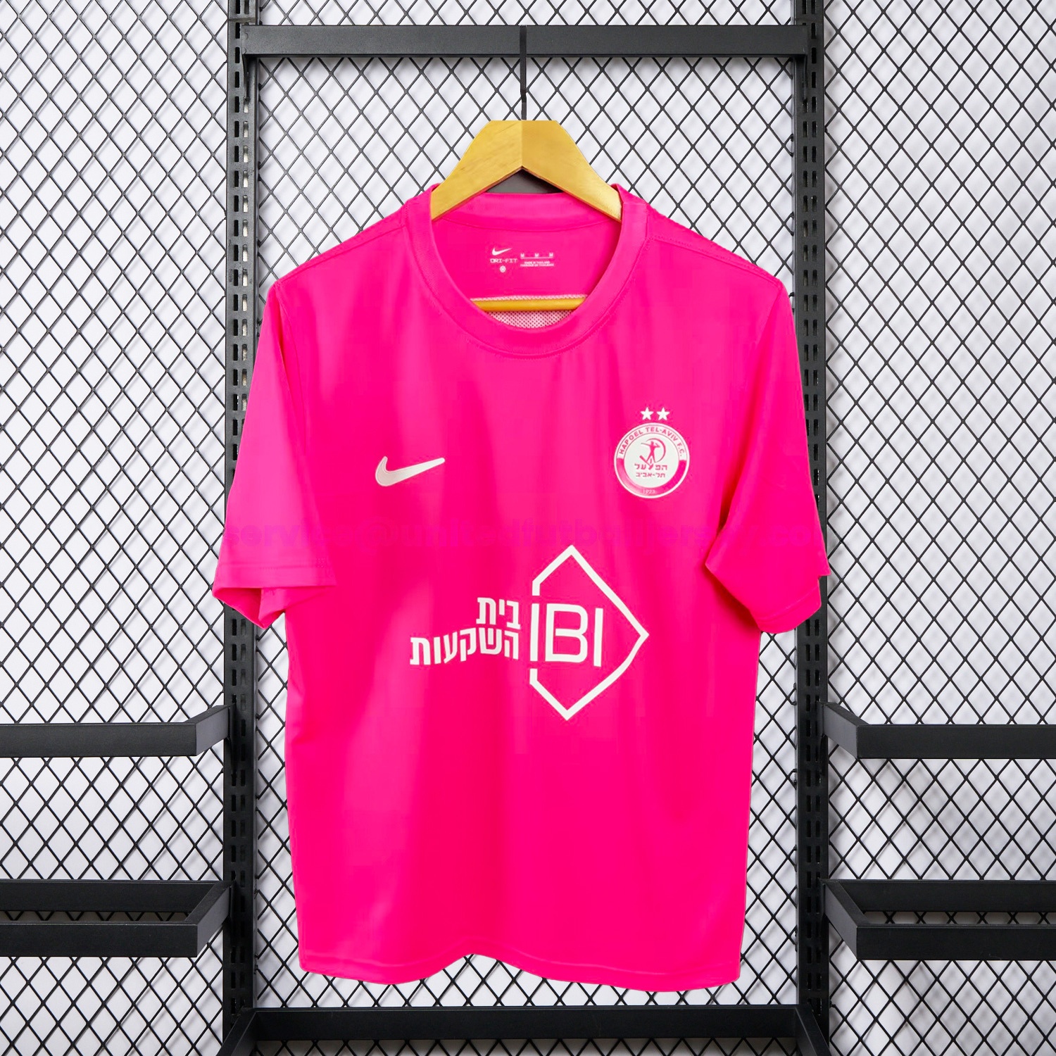 Hapoel Tel Aviv 25-26 October Pink Special Jersey - Fans Version - UnitedFutballJersey