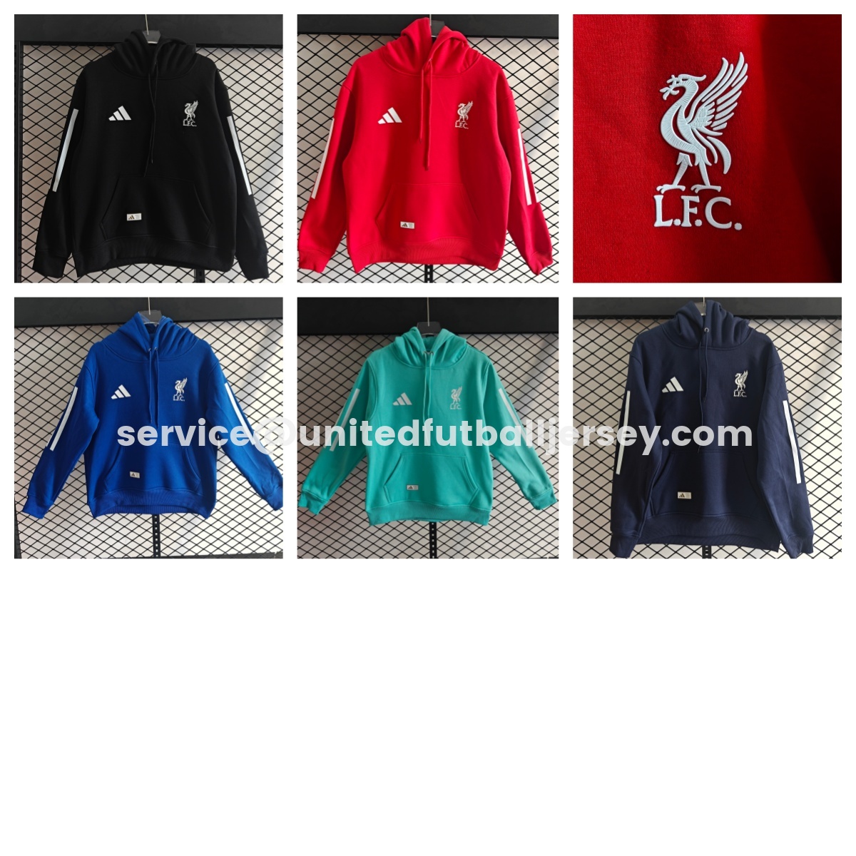 Liver.pool 25-26 Home Unisex Pullover Hoodie - UnitedFutballJersey