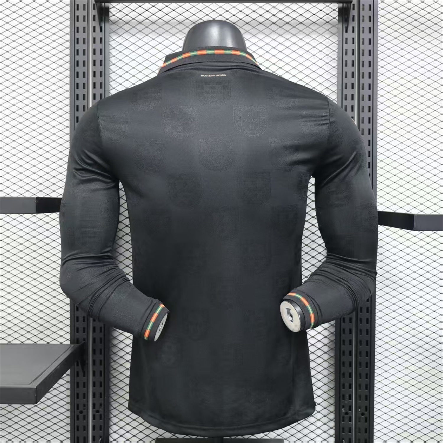 Portugal 2026 Away Black Long Sleeves Jersey - Player Version - UnitedFutballJersey