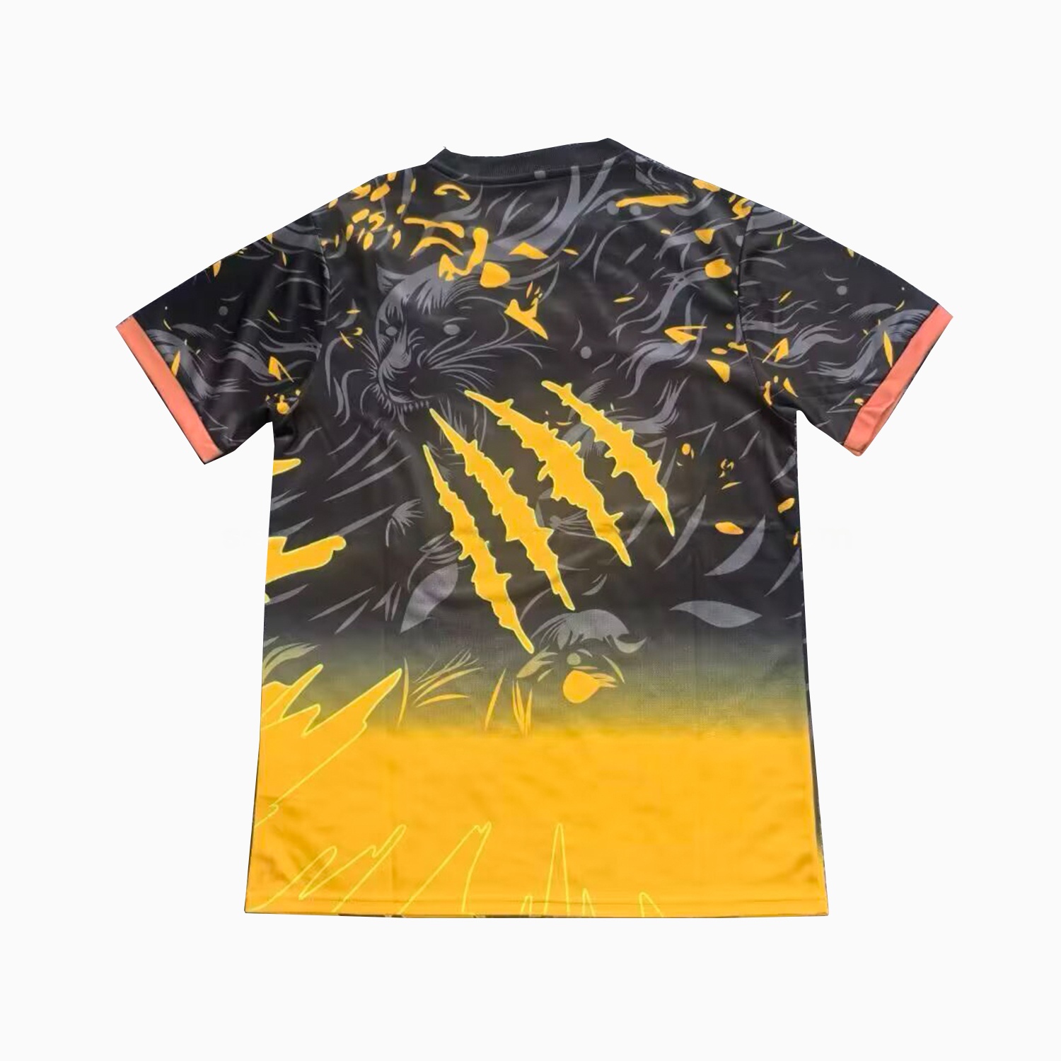 Brazil 25-26 Leopard Yellow And Black Jersey - Fans Version - UnitedFutballJersey
