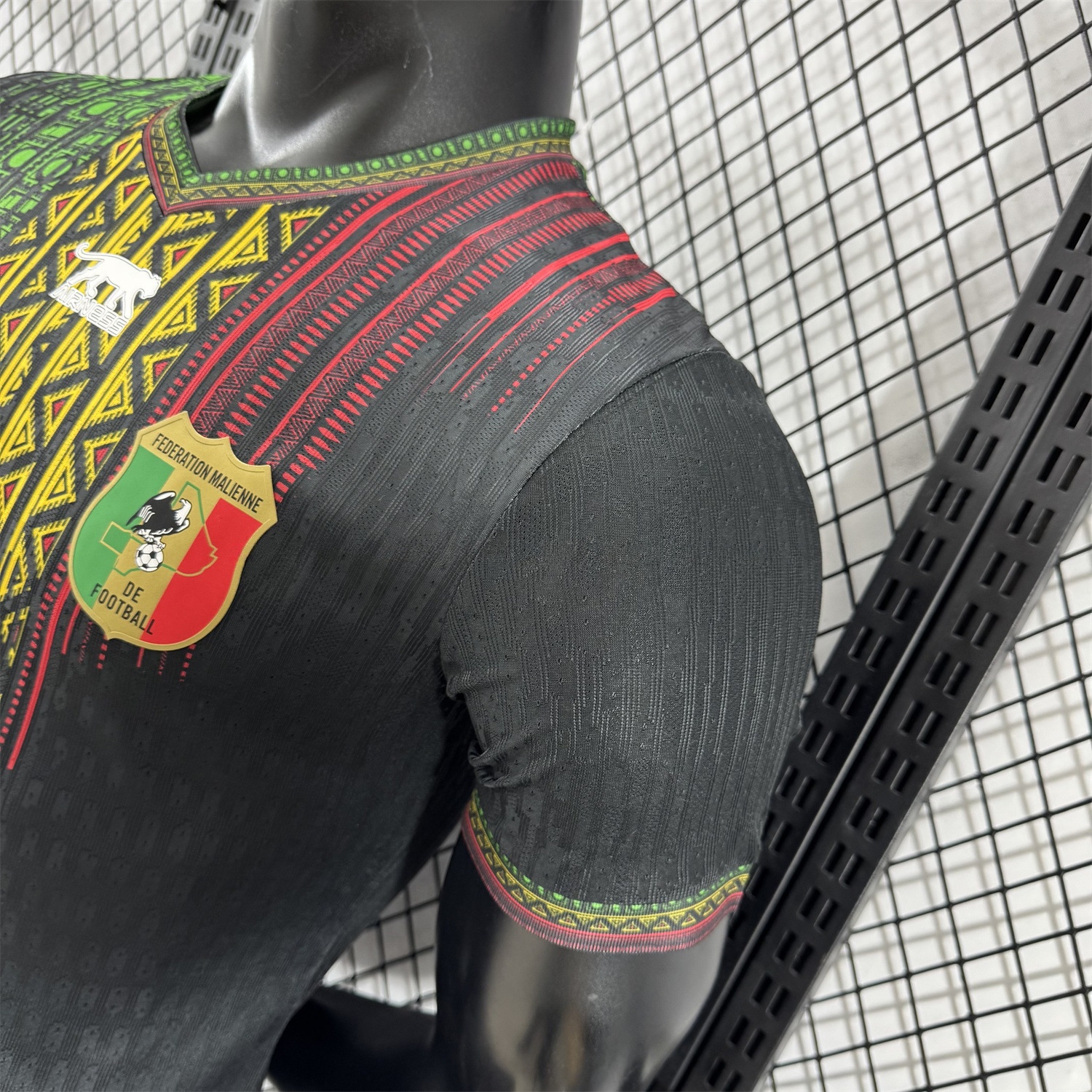 Mali 2025 Third Black Jersey - Player Version - UnitedFutballJersey